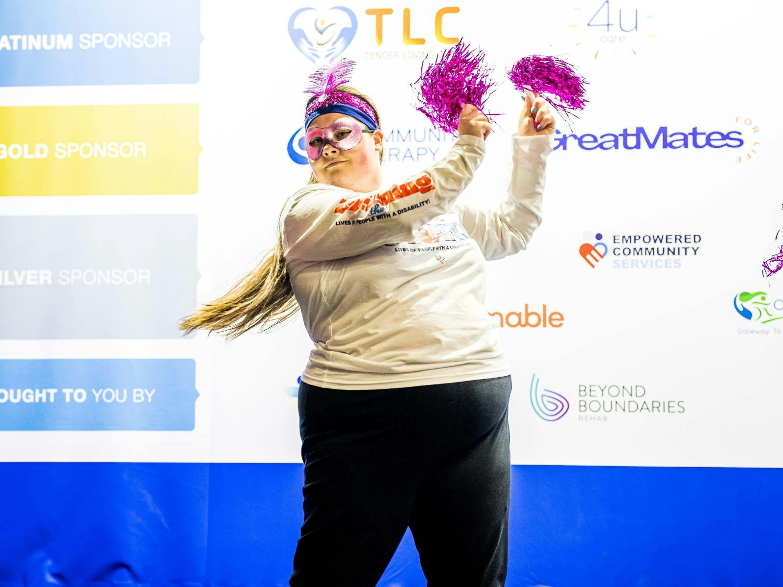 Dancer on stage at Hunter Disability Expo 2023