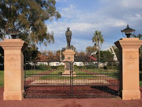 Dalby War Memorial and Gates