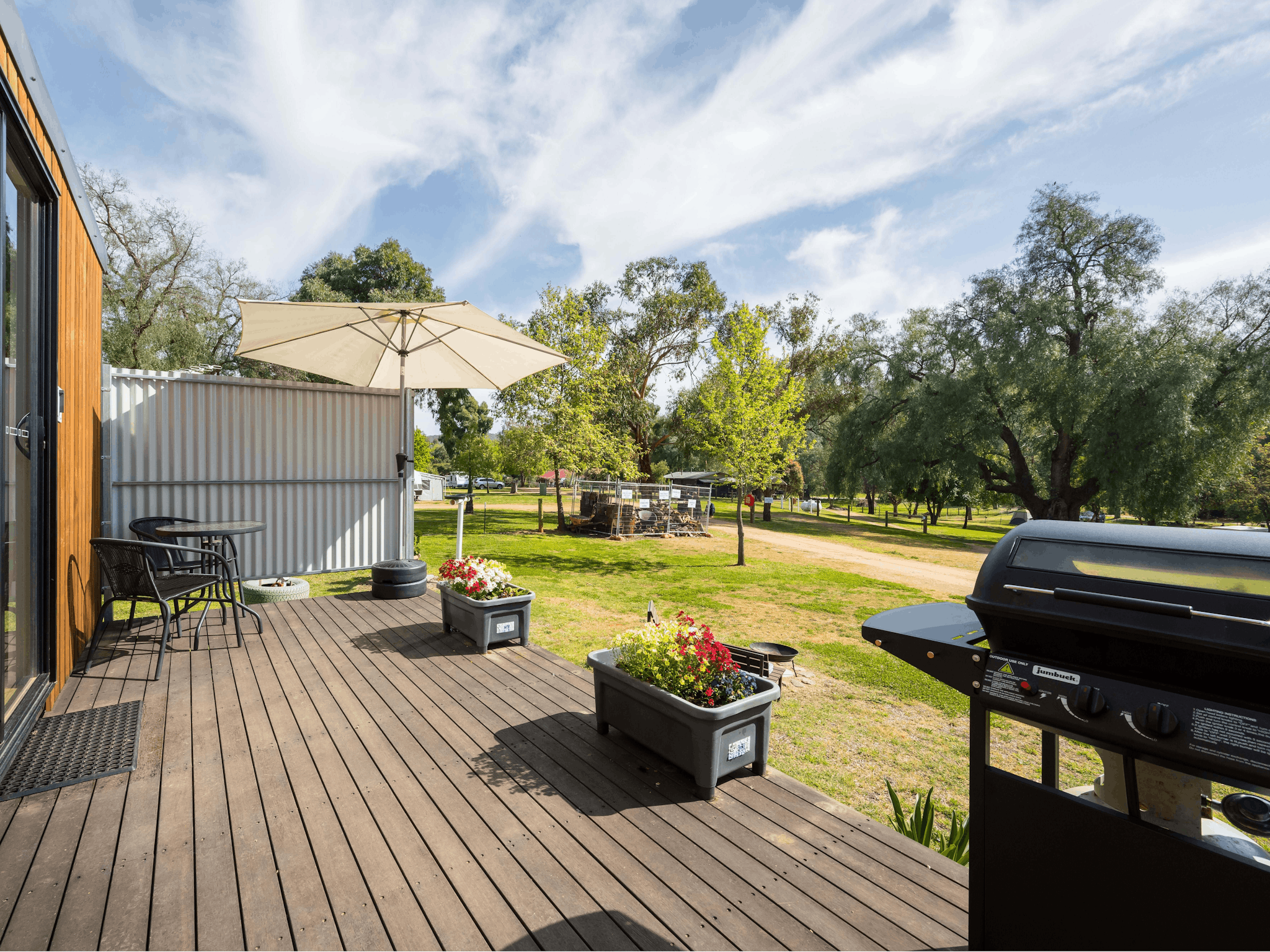 Tiny home deck eldorado