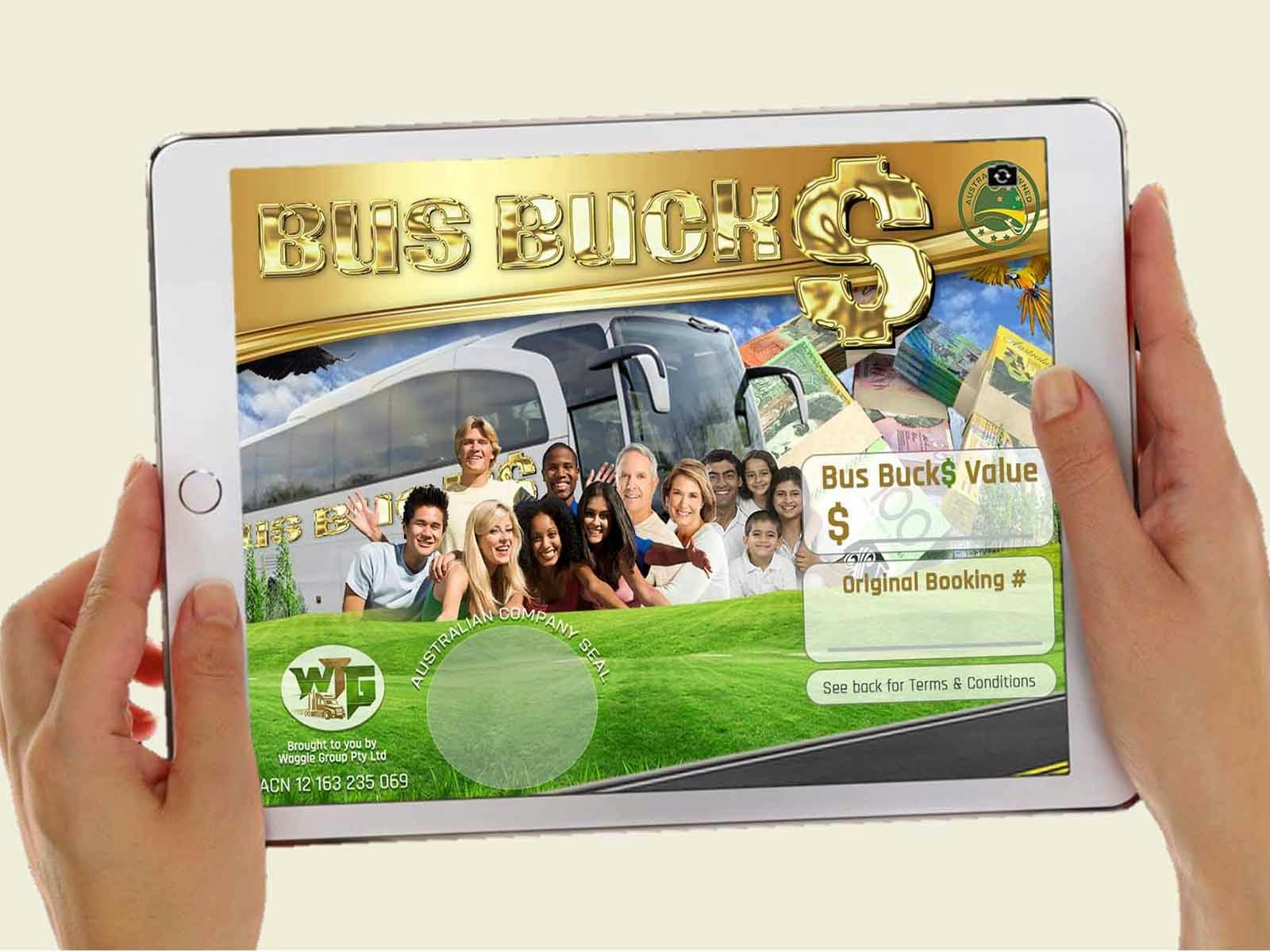 Bus Buck$ Currenty by Cooee Tours