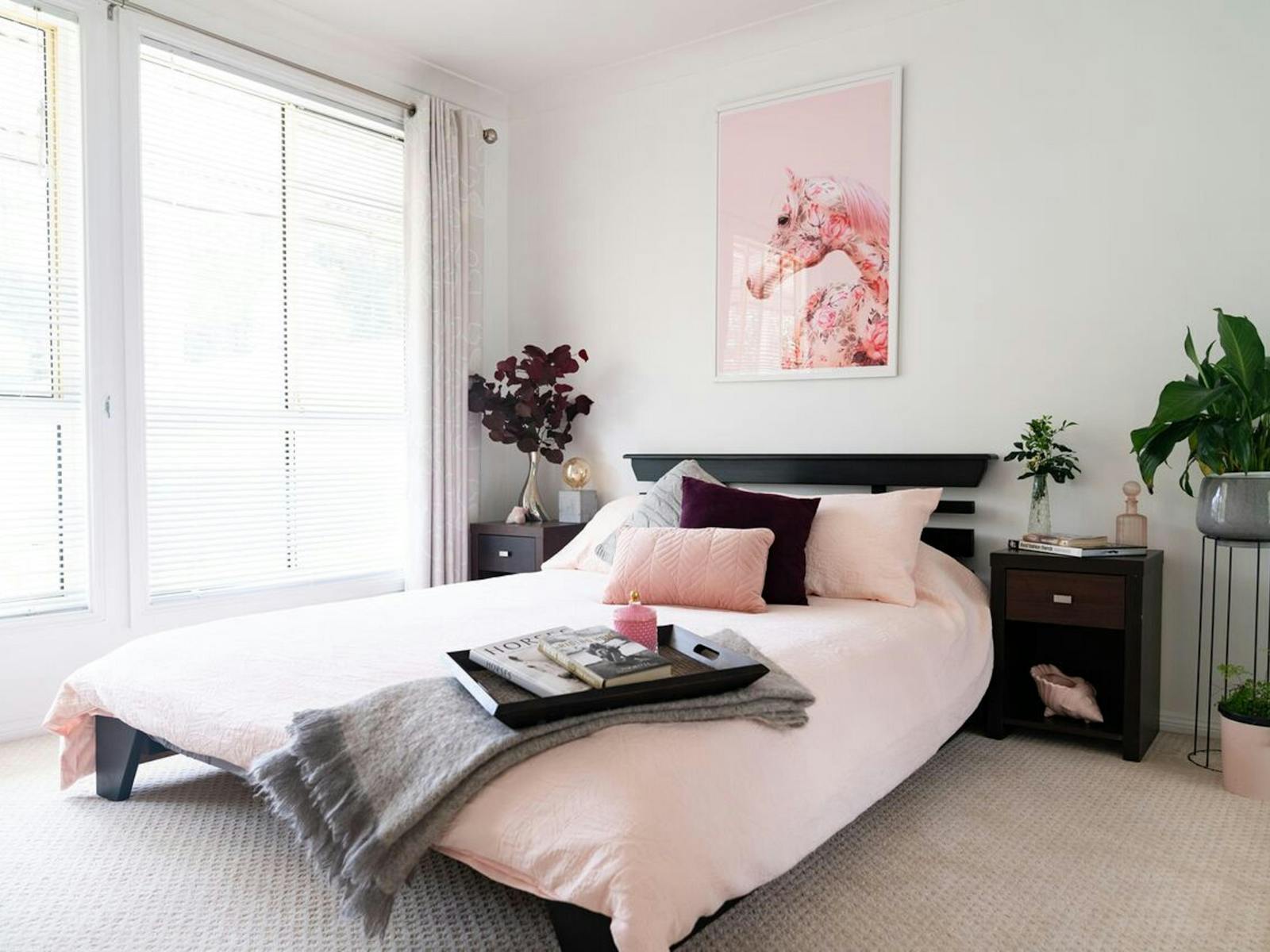 Pink room at Champagne Hill