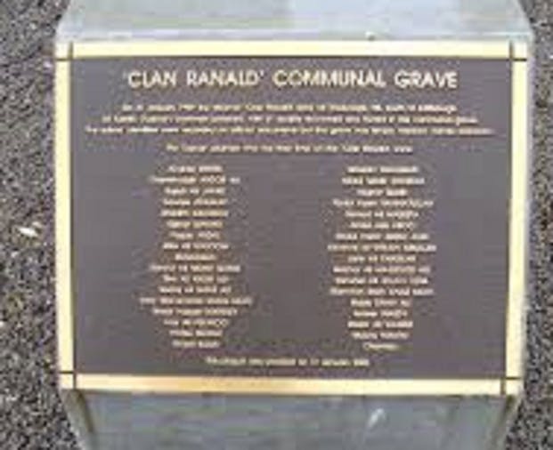 Historic Clan Ranald Shipwreck Graves