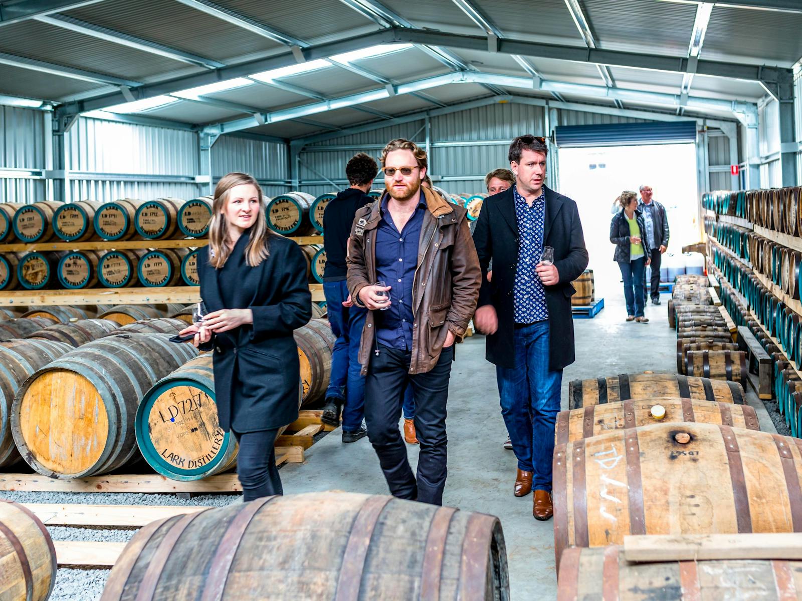 Drink Tasmania on tour at Lark Distillery