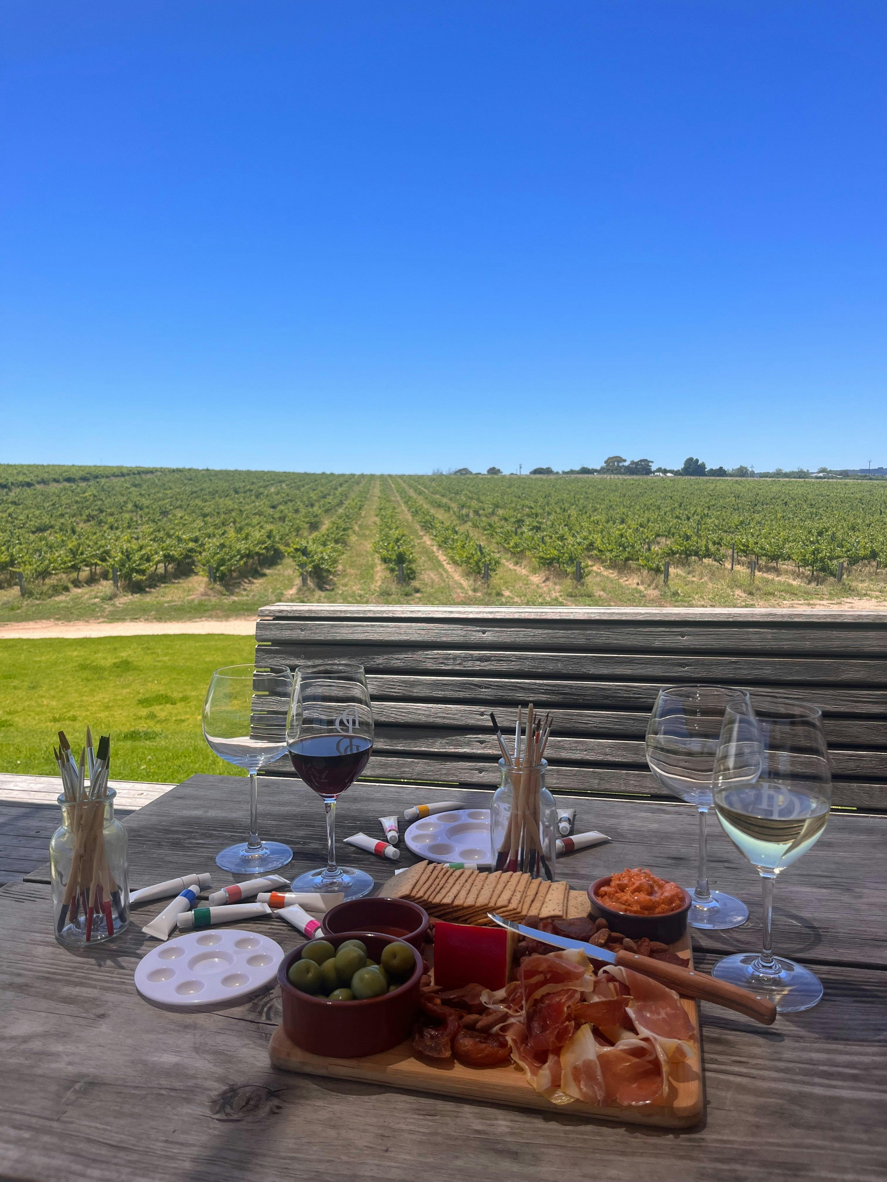 Paint your own wine glass