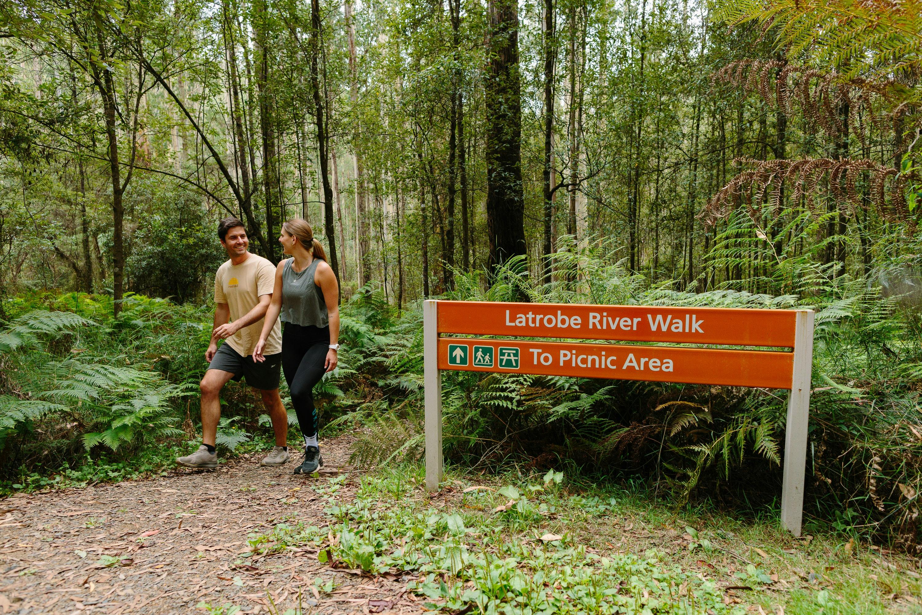 Enjoy a short walk to the river