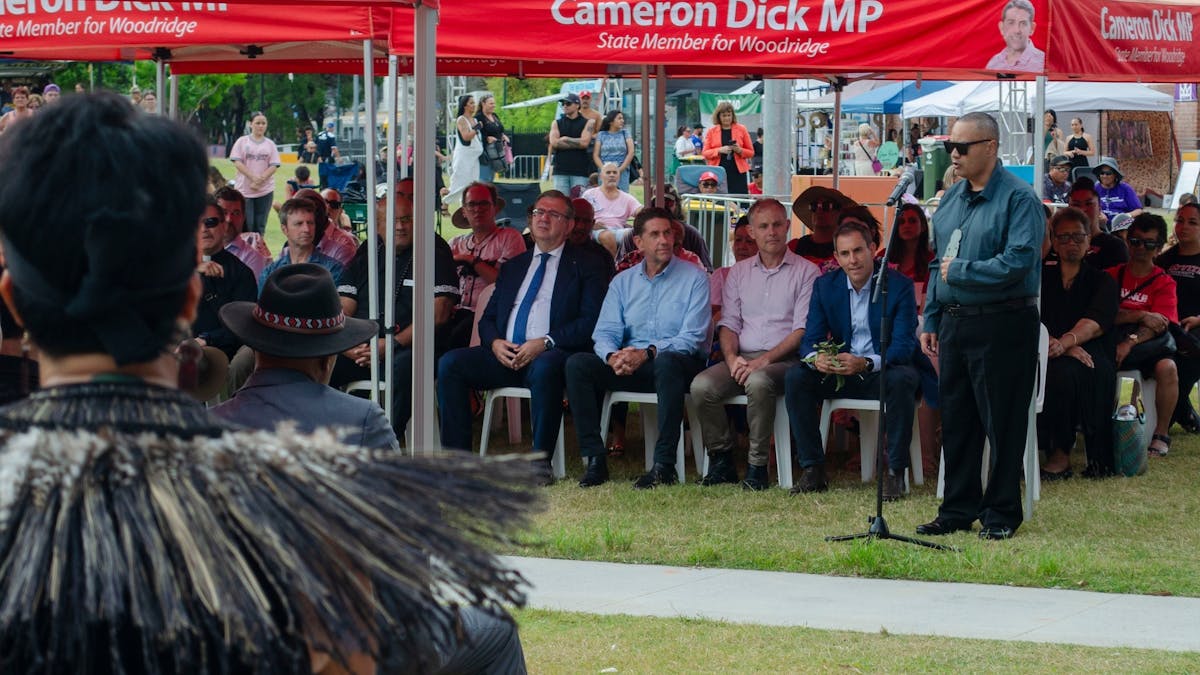 Dignatories at Waitangi