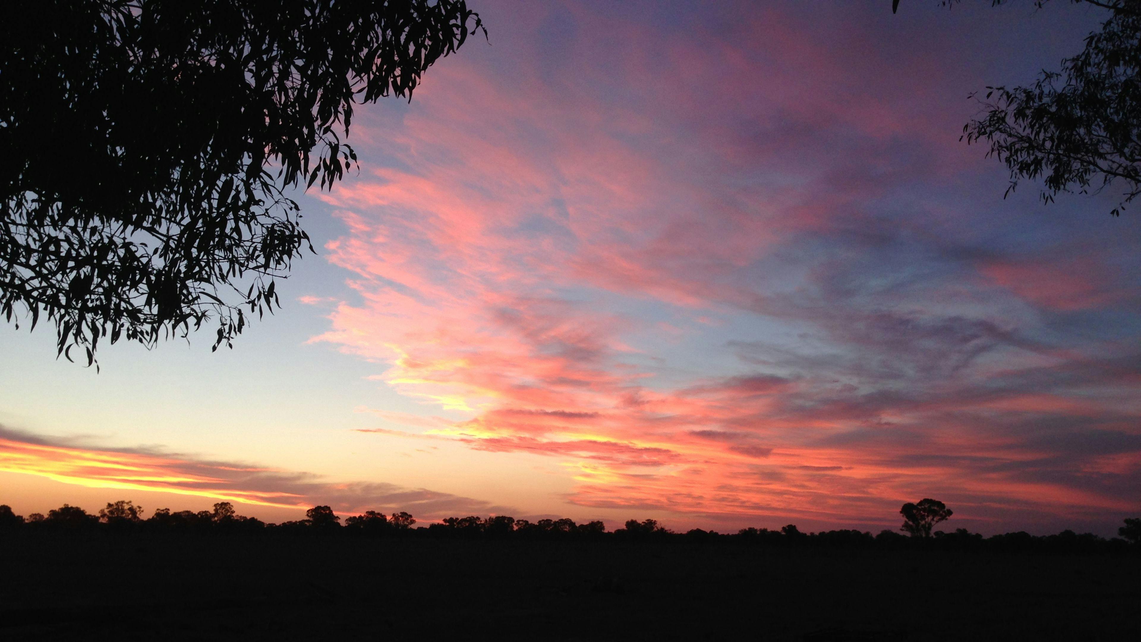 Sunset at "Abbieglassie"