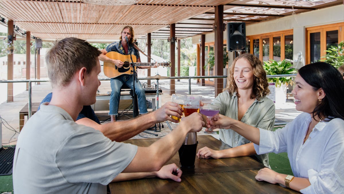 Creekside deck at currumbin rsl