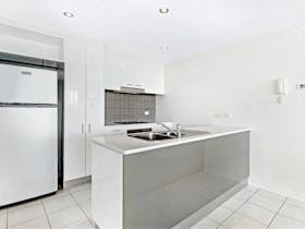 Kitchen in 2 Bedroom Apartment at ULTIQA Freshwater Point Resort