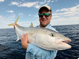 Yellowtail Kingfish are a target on our island adventures