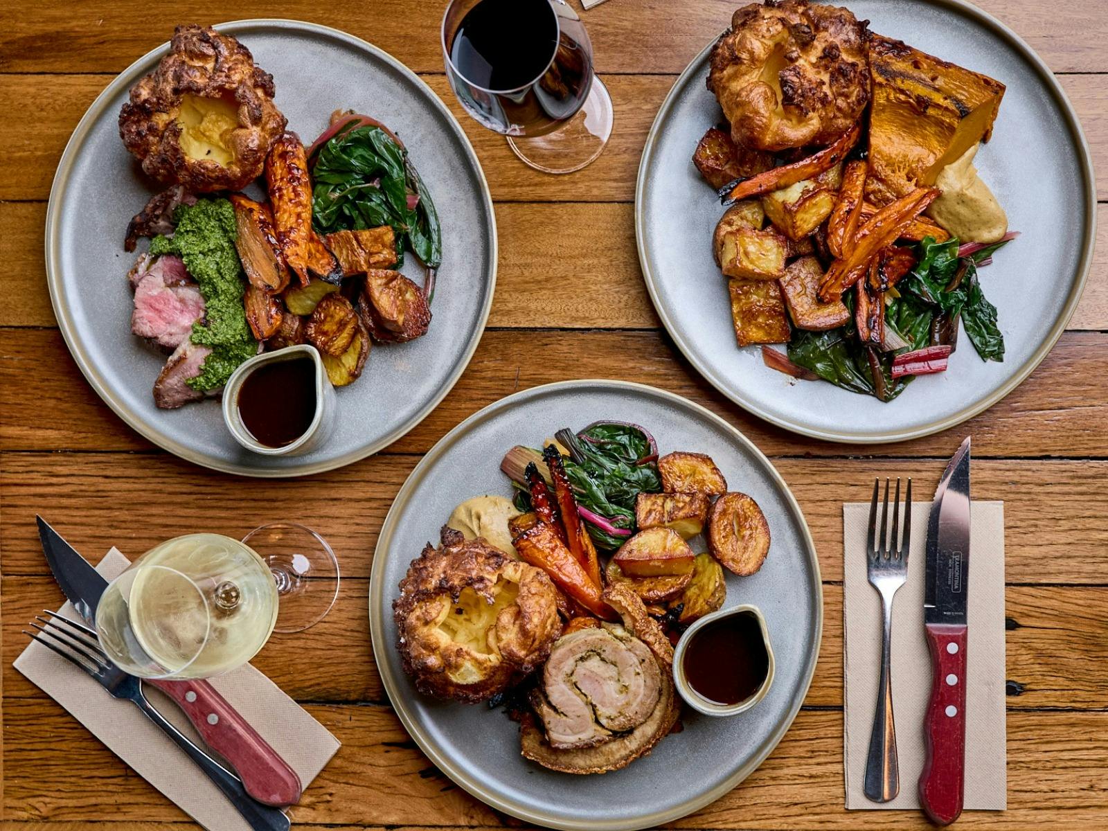 Sonntagsbraten zum Mittagessen