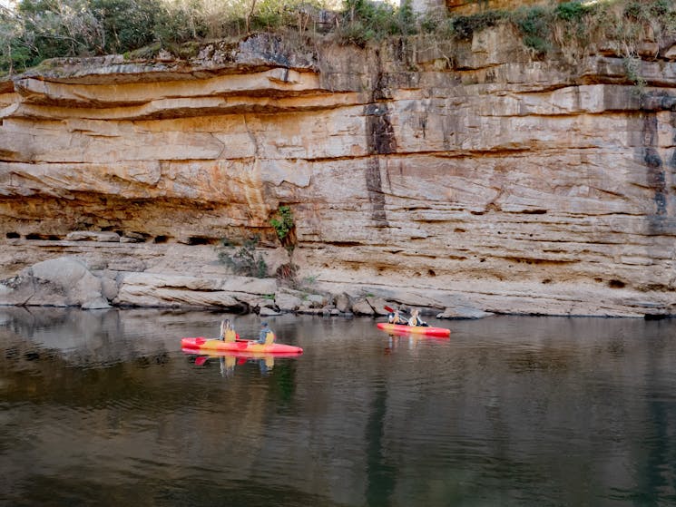 Some of the most beautiful parts of Australia can be see at Kangaroo Valley Kayak adventure