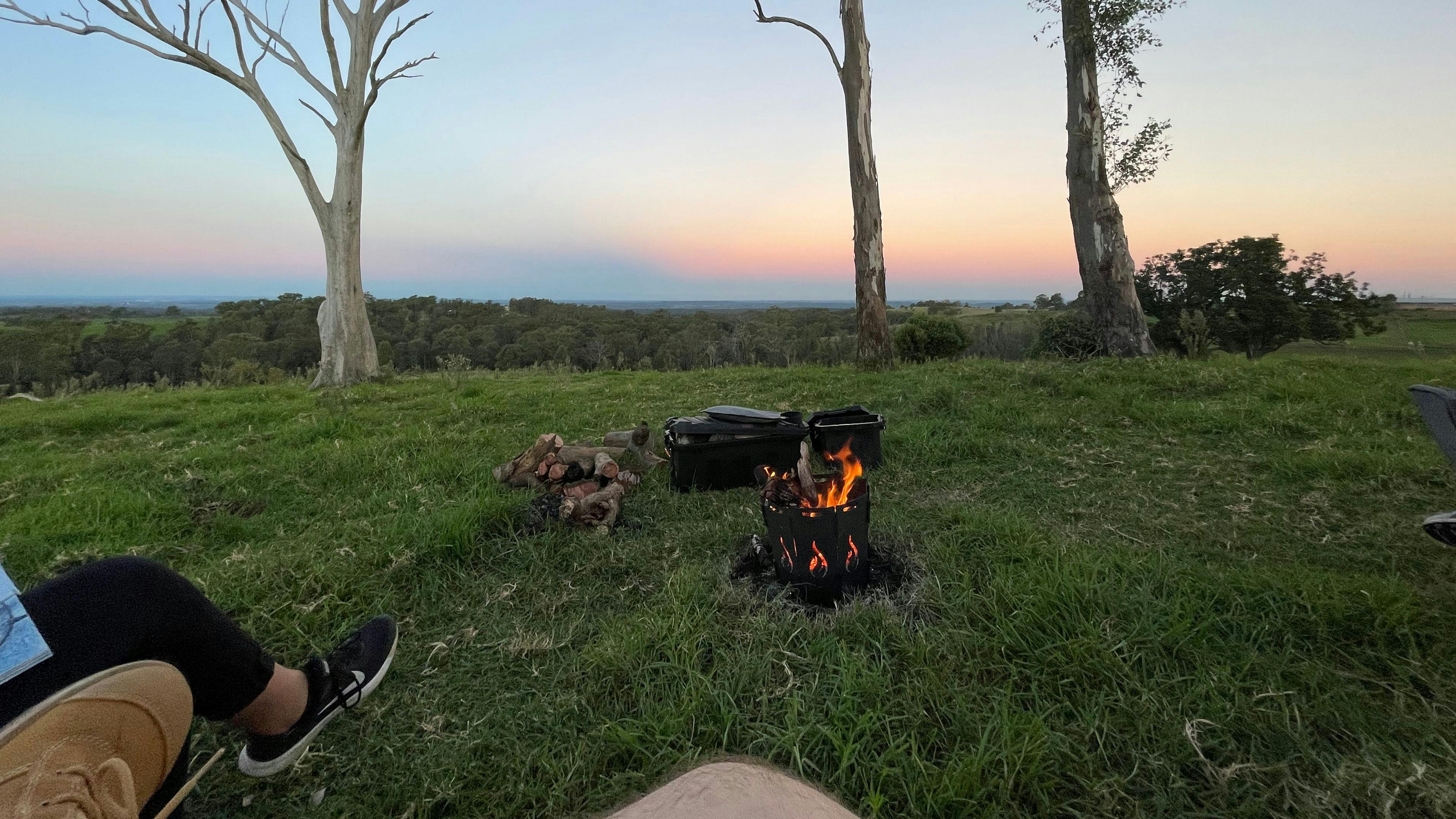 Above Syd at Trigonometry point