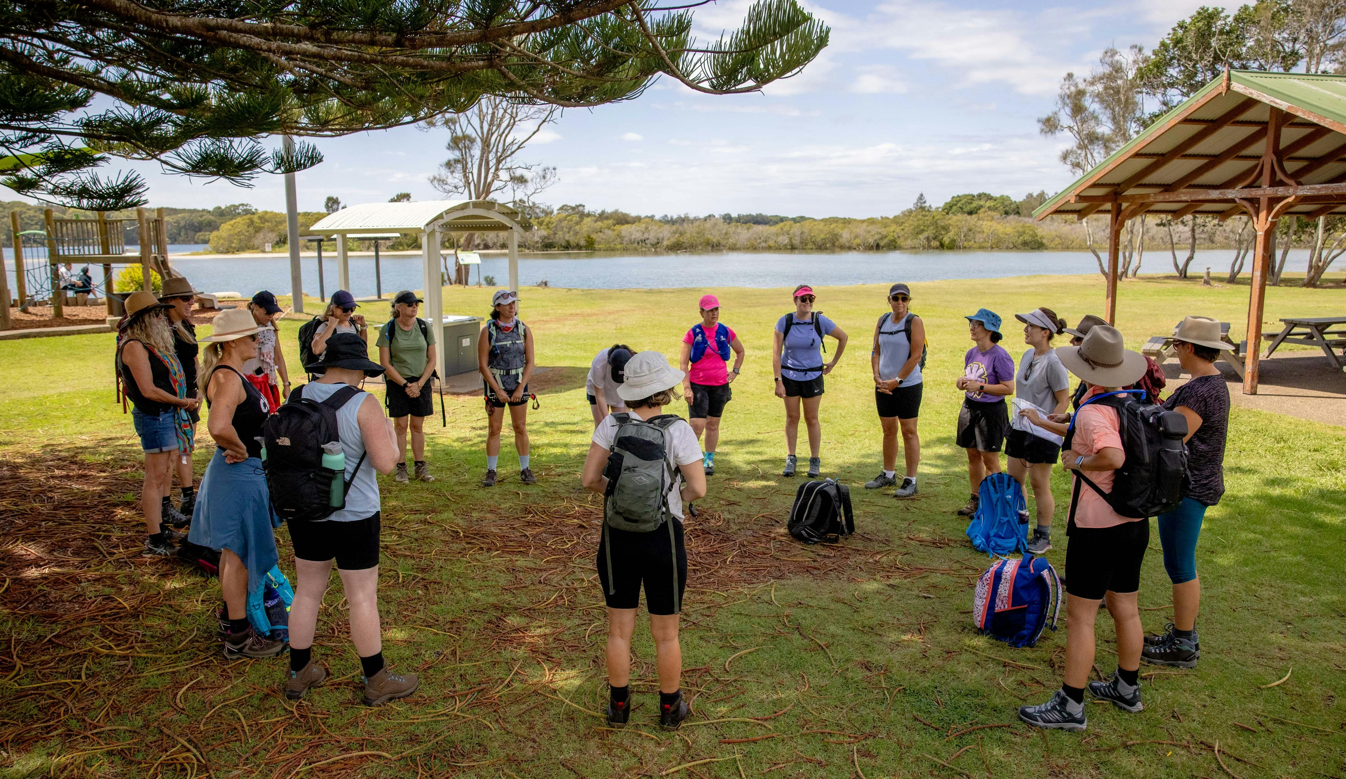 Small Circle Welcome to Country