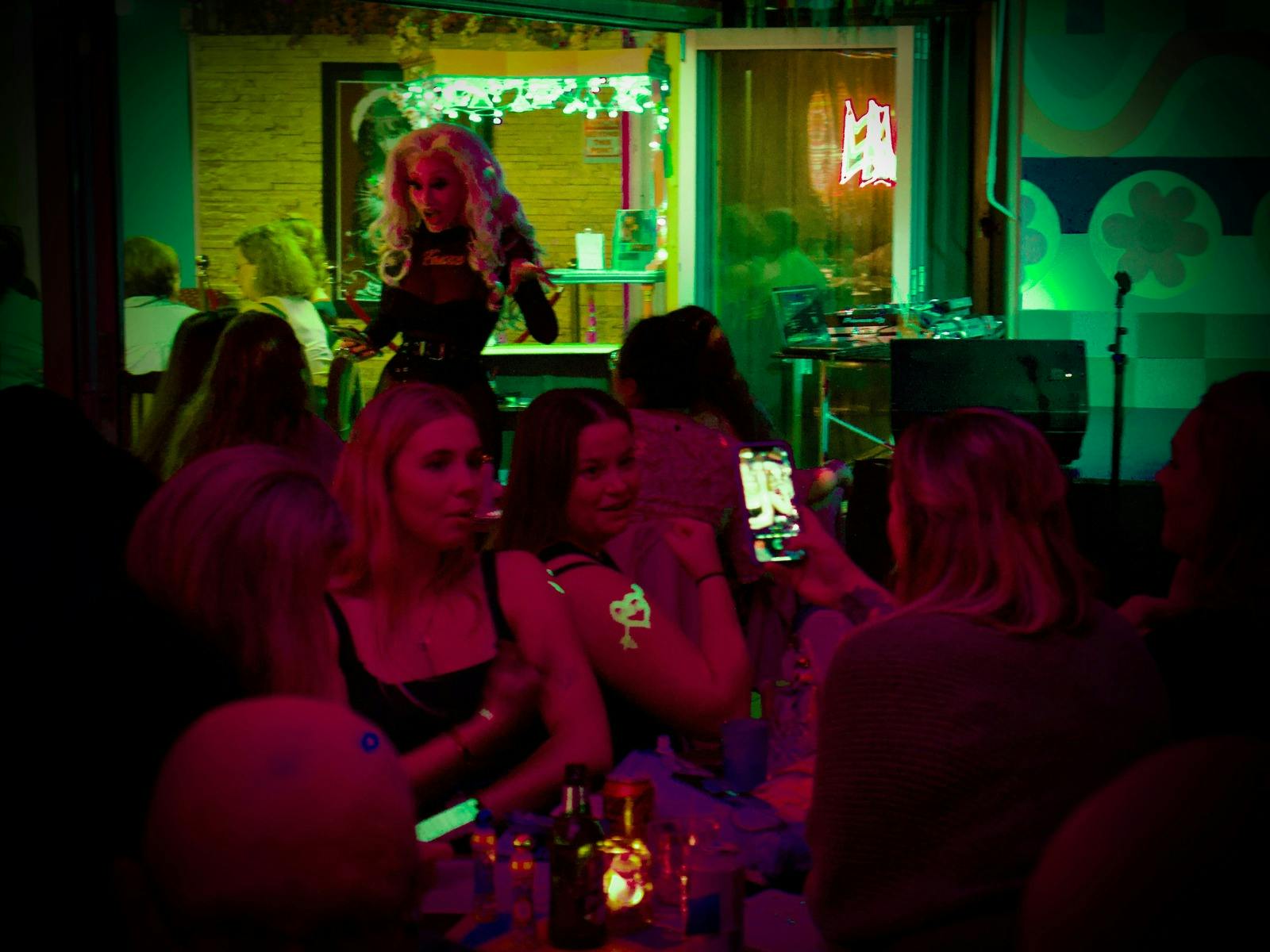 An image of people playing Funhaus Drag Bingo