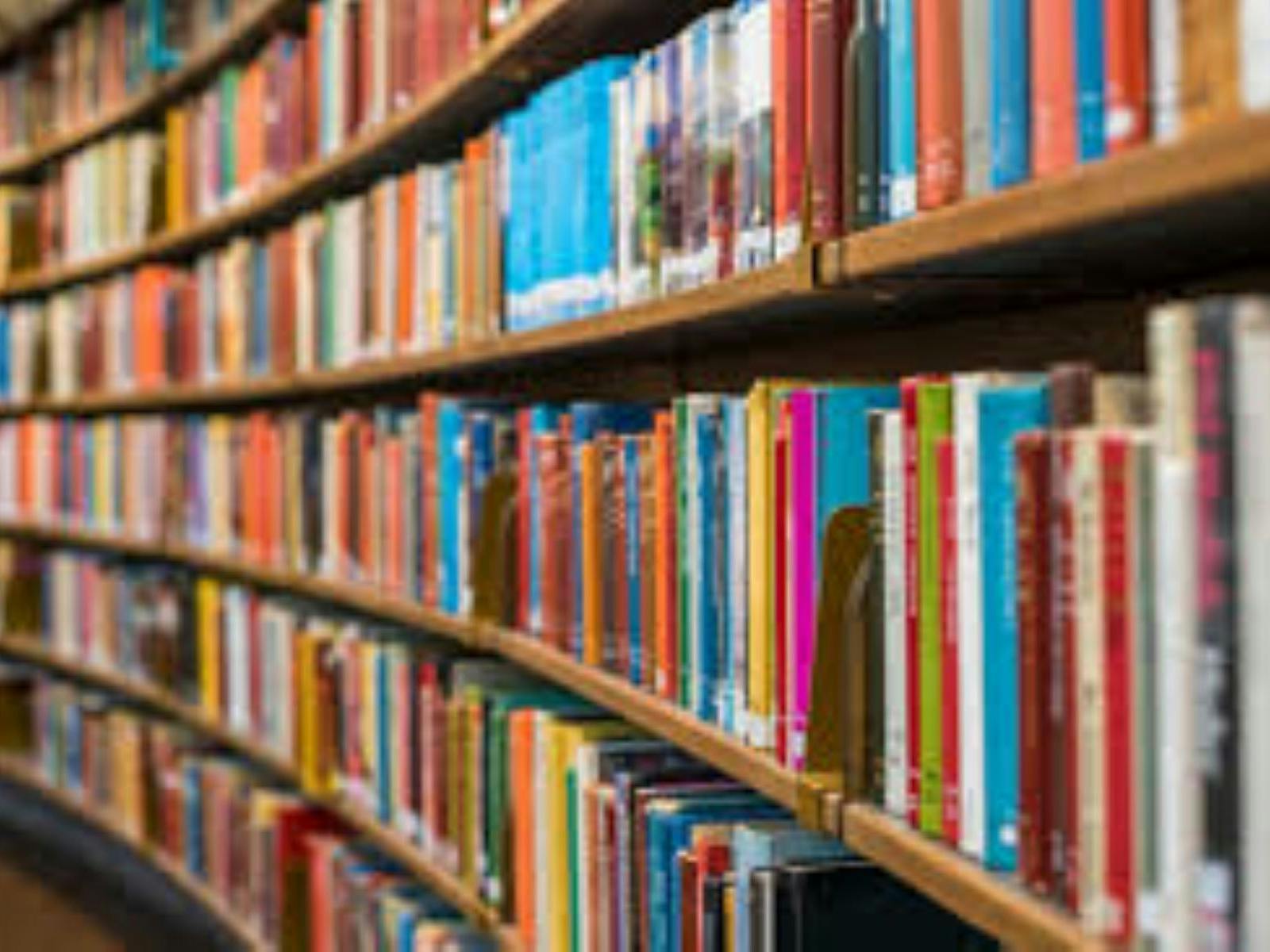 Library books