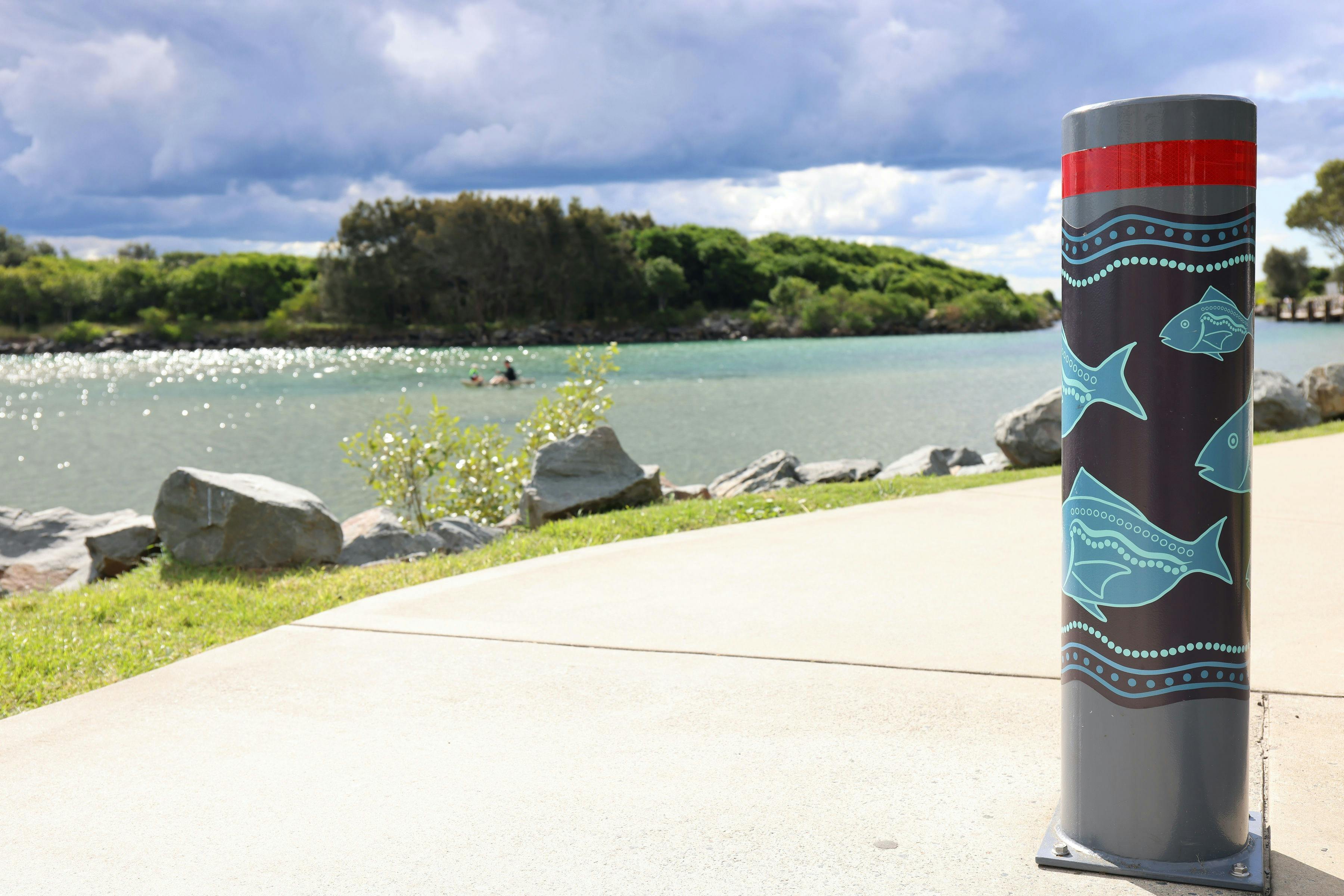 マクレイバレーアートトレイルを訪れる バッククリークアボリジニアート