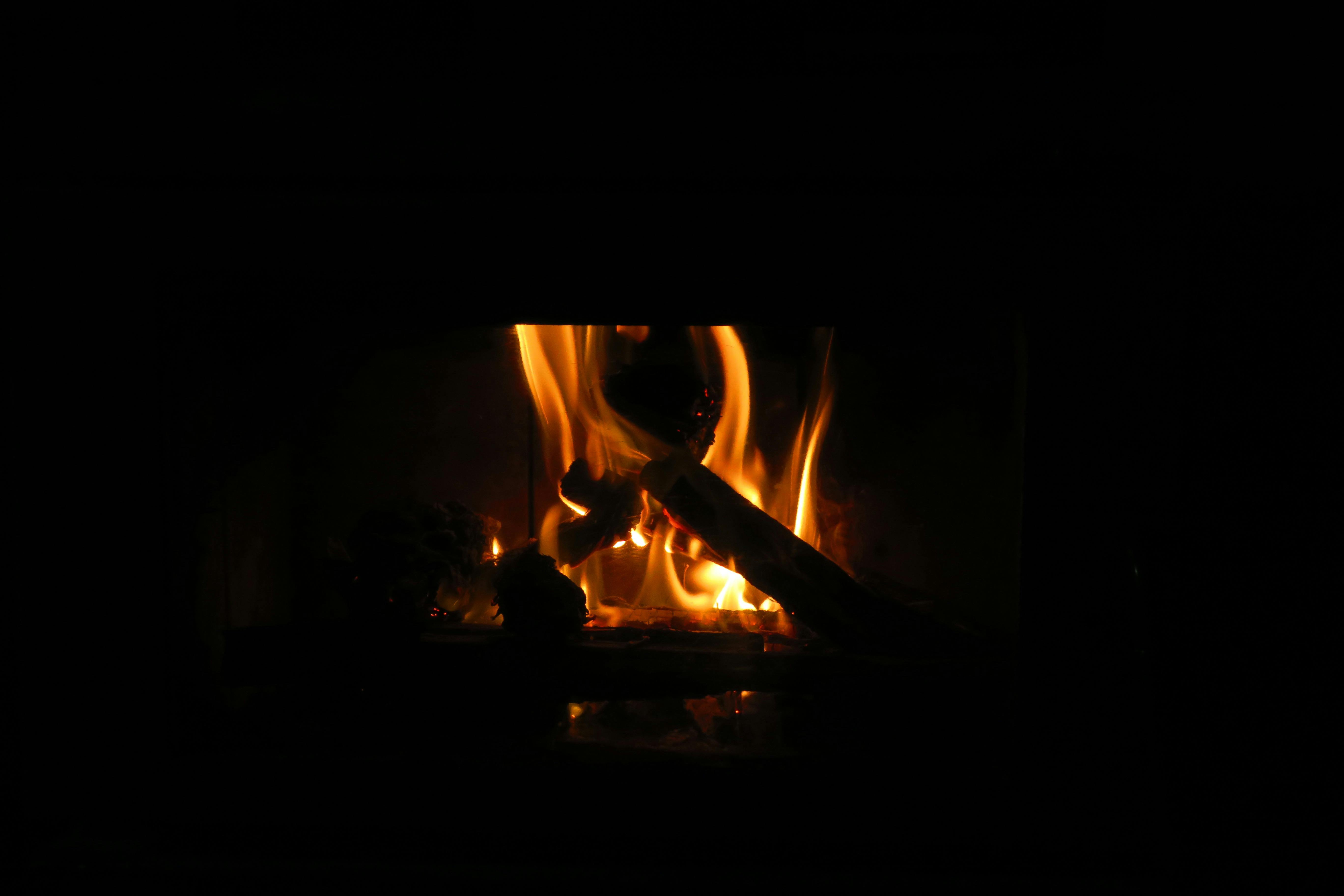 All the Cabins come complete with their very own fireplace.