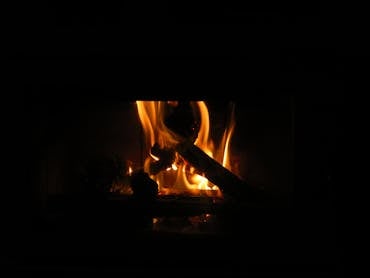 All the Cabins come complete with their very own fireplace.