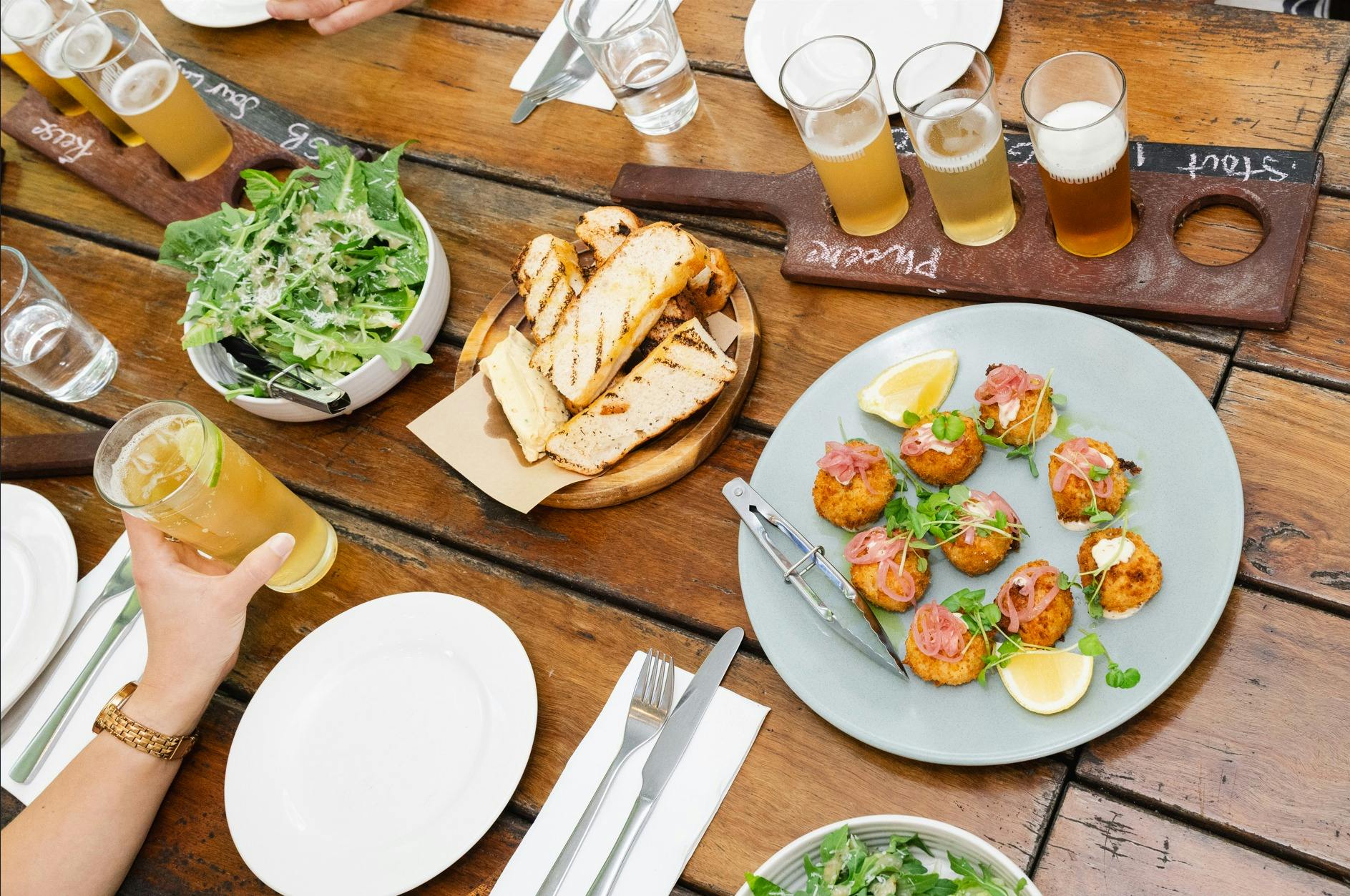 Enjoy local produce for lunch