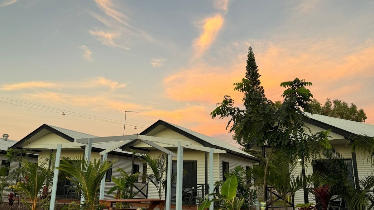 Cabins with gardens