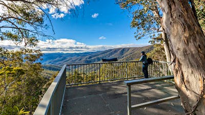 Wallace Creek Lookout, Kosciuszko National Park. Photo: Murray Vanderveer
