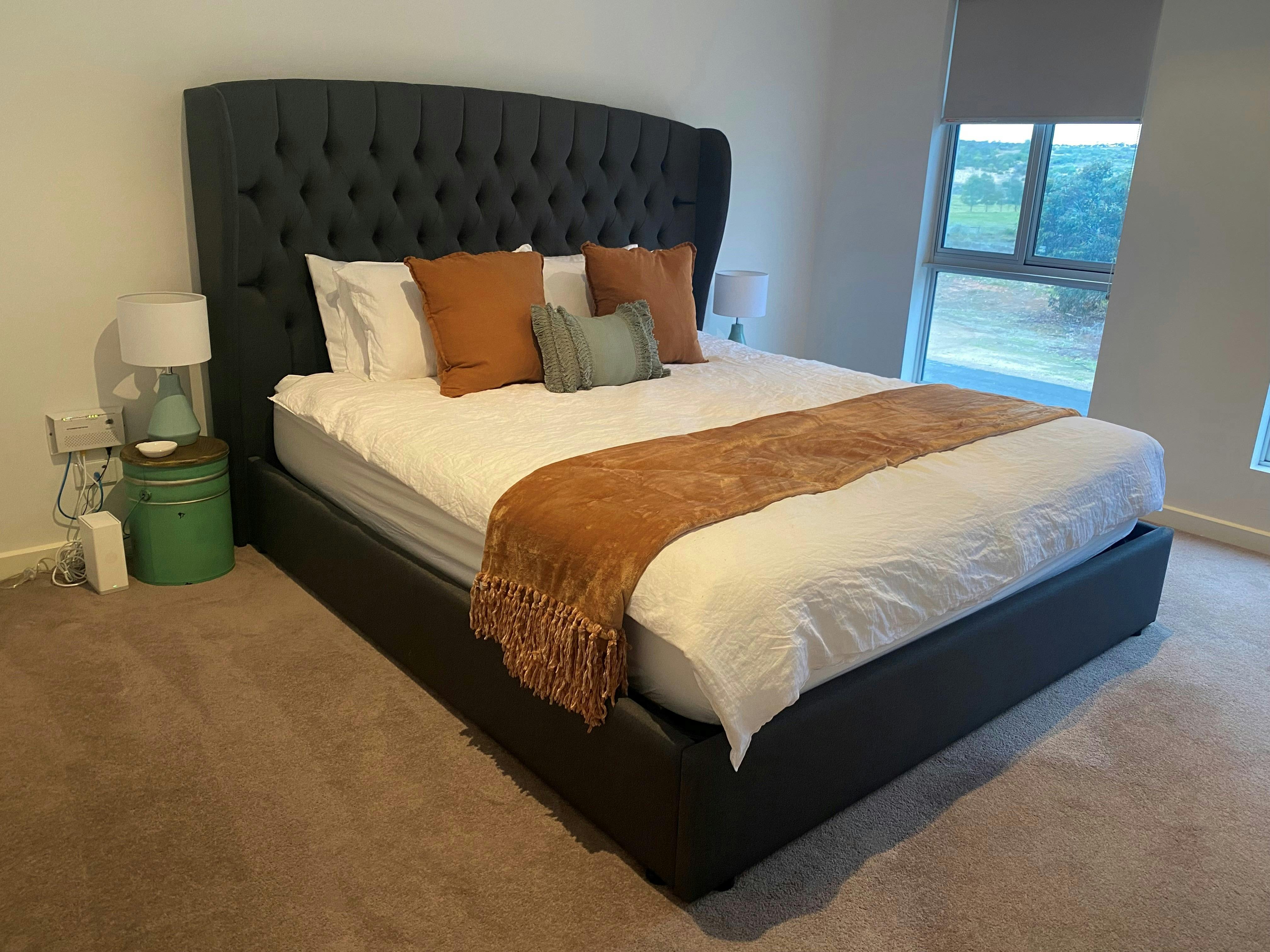 comfortable bedrooms