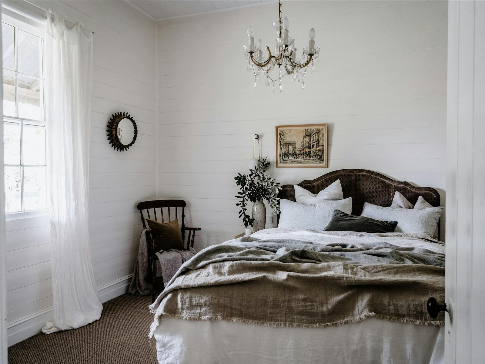 The Cottage at Dunmore Farm  Master Bedroom