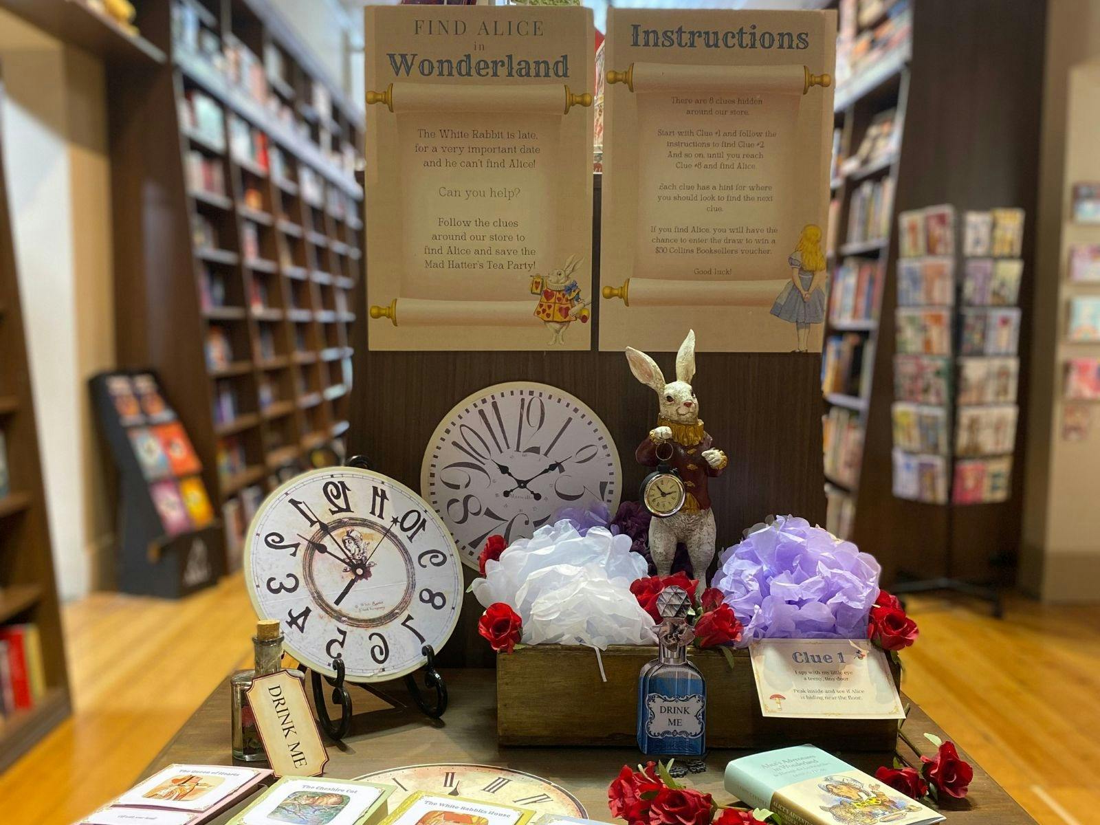Alice in Wonderland Treasure Hunt