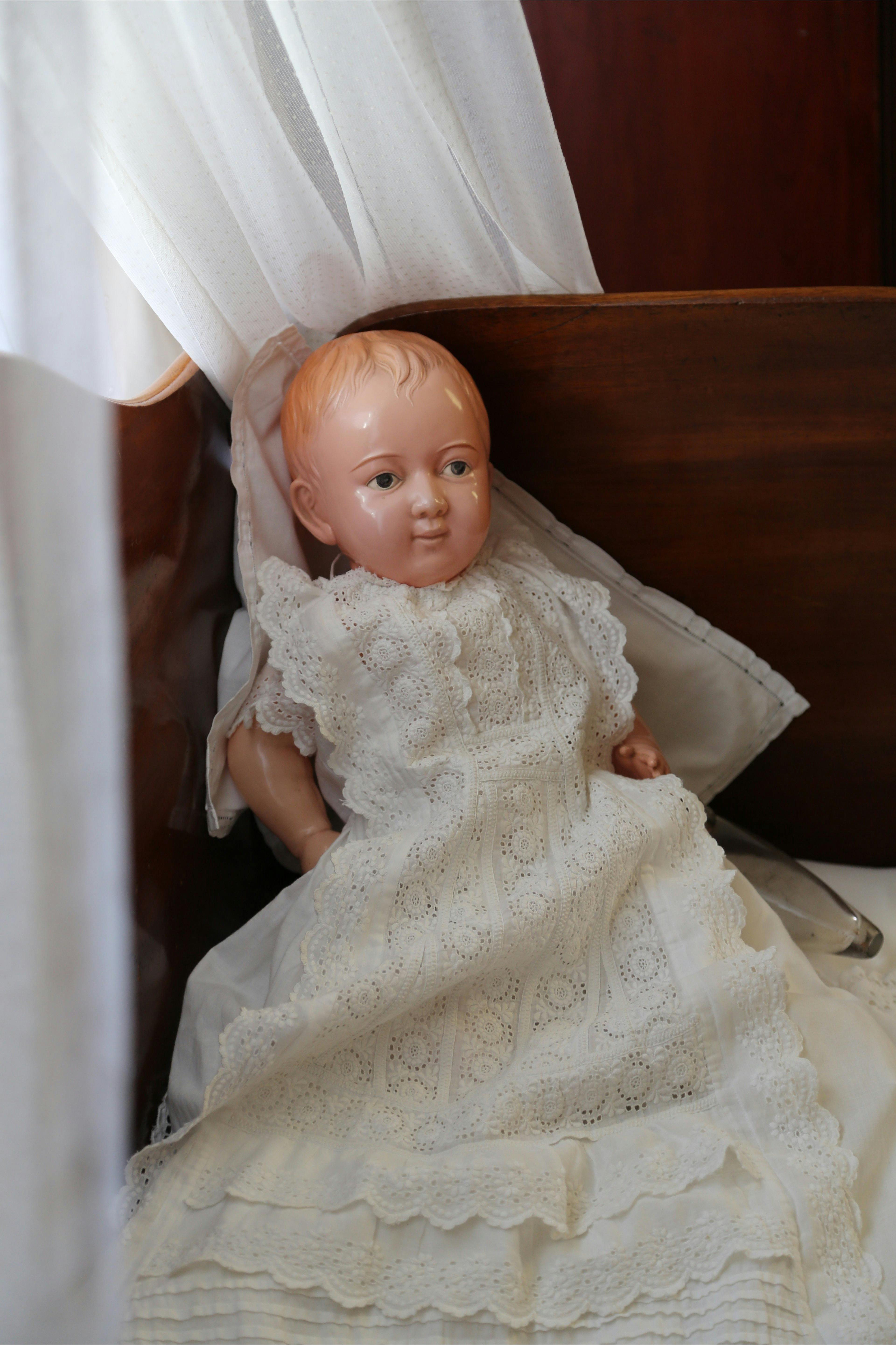Narryna Heritage Museum nursery - a celluloid doll