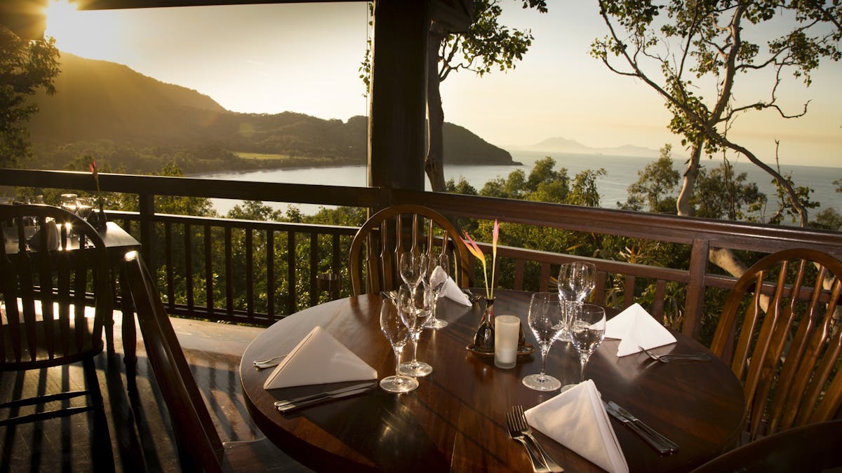 Osprey's Restaurant - arguably the best restaurant views in Tropical North Queensland.