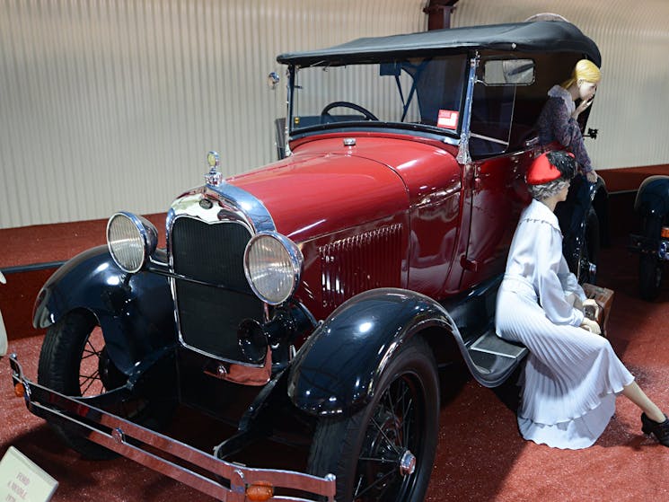 Vintage Motor Vehicle at McFeeter Motor Museum