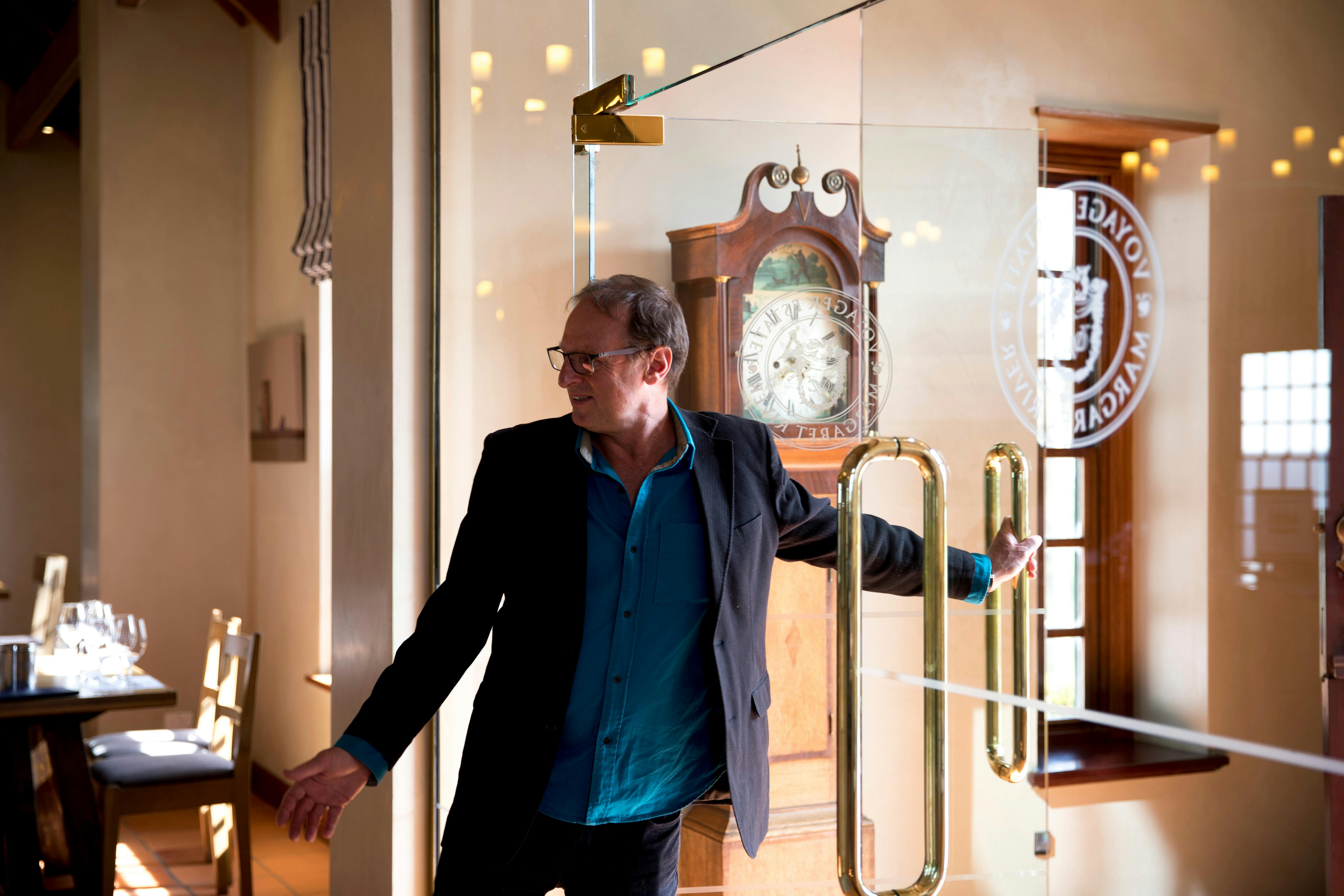 Adam from Margaret River Tours leaving Voyager Estate