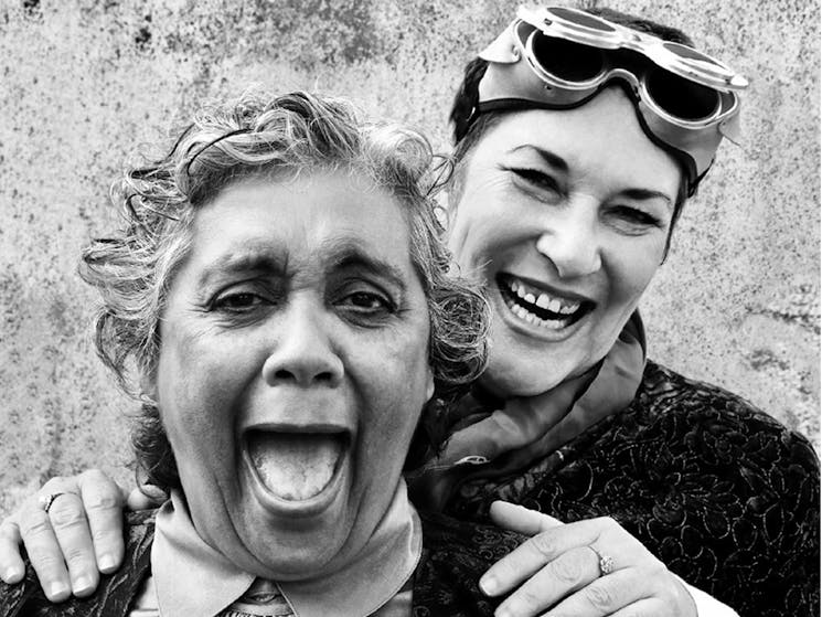 Roxanne McDonald and Barbara Lowing