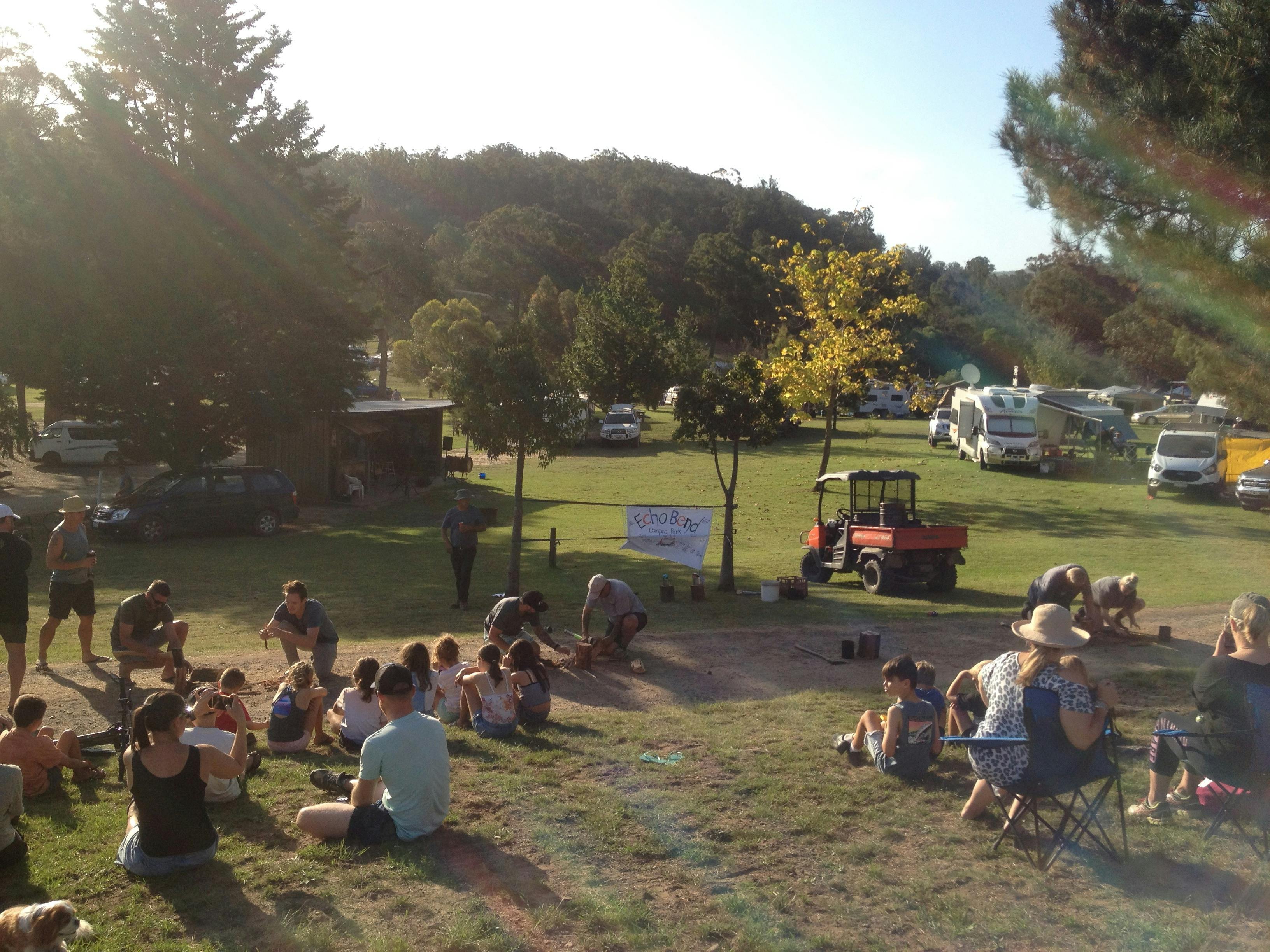 Easter Activies for all to enjoy. Billy boiling competition.