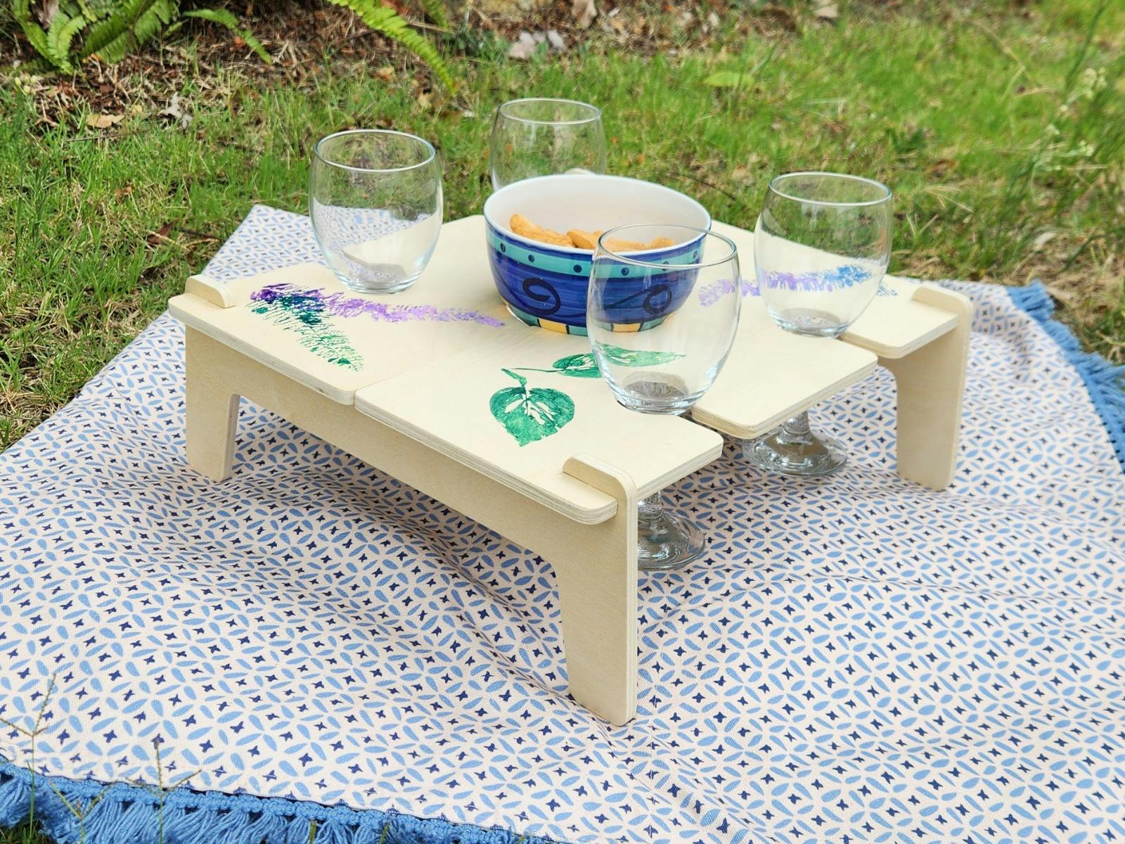 Adventurefest Create and Connect: Nature Printed Picnic Boards