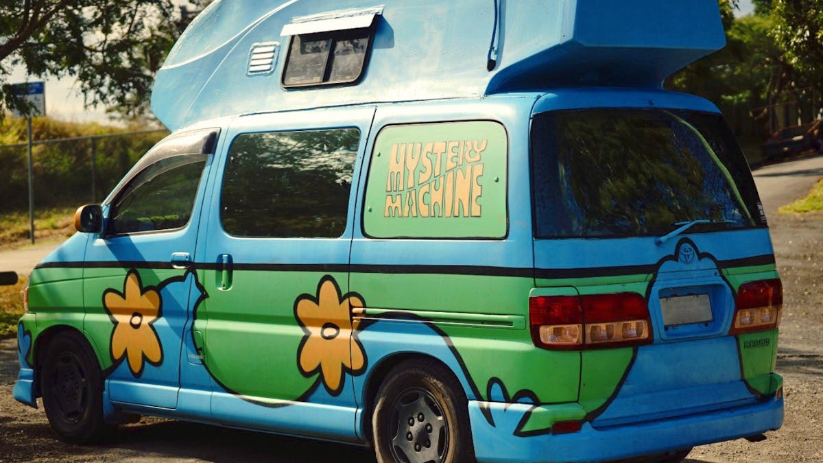 Mystery Machine HiTop - Wicked Campers Australia