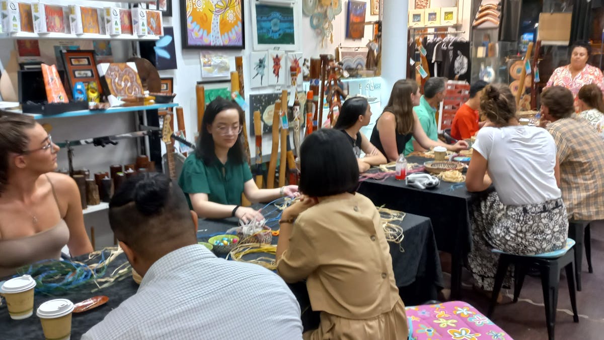 Aboriginal Weaving workshop