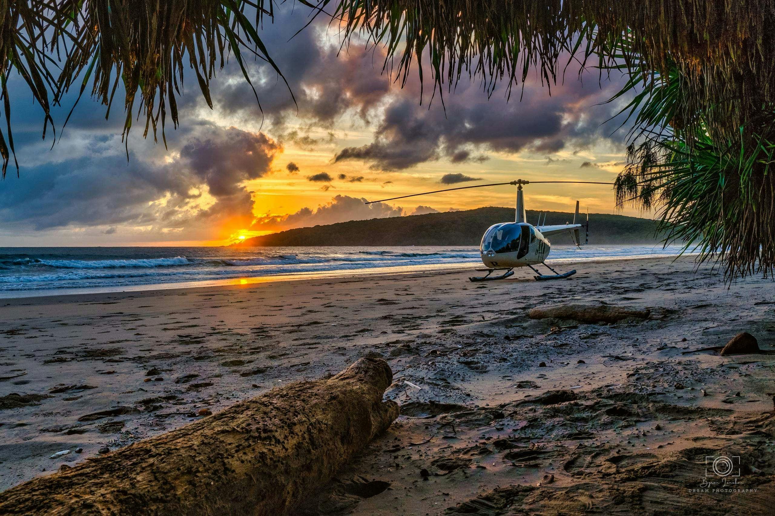 Sunrise on the beach