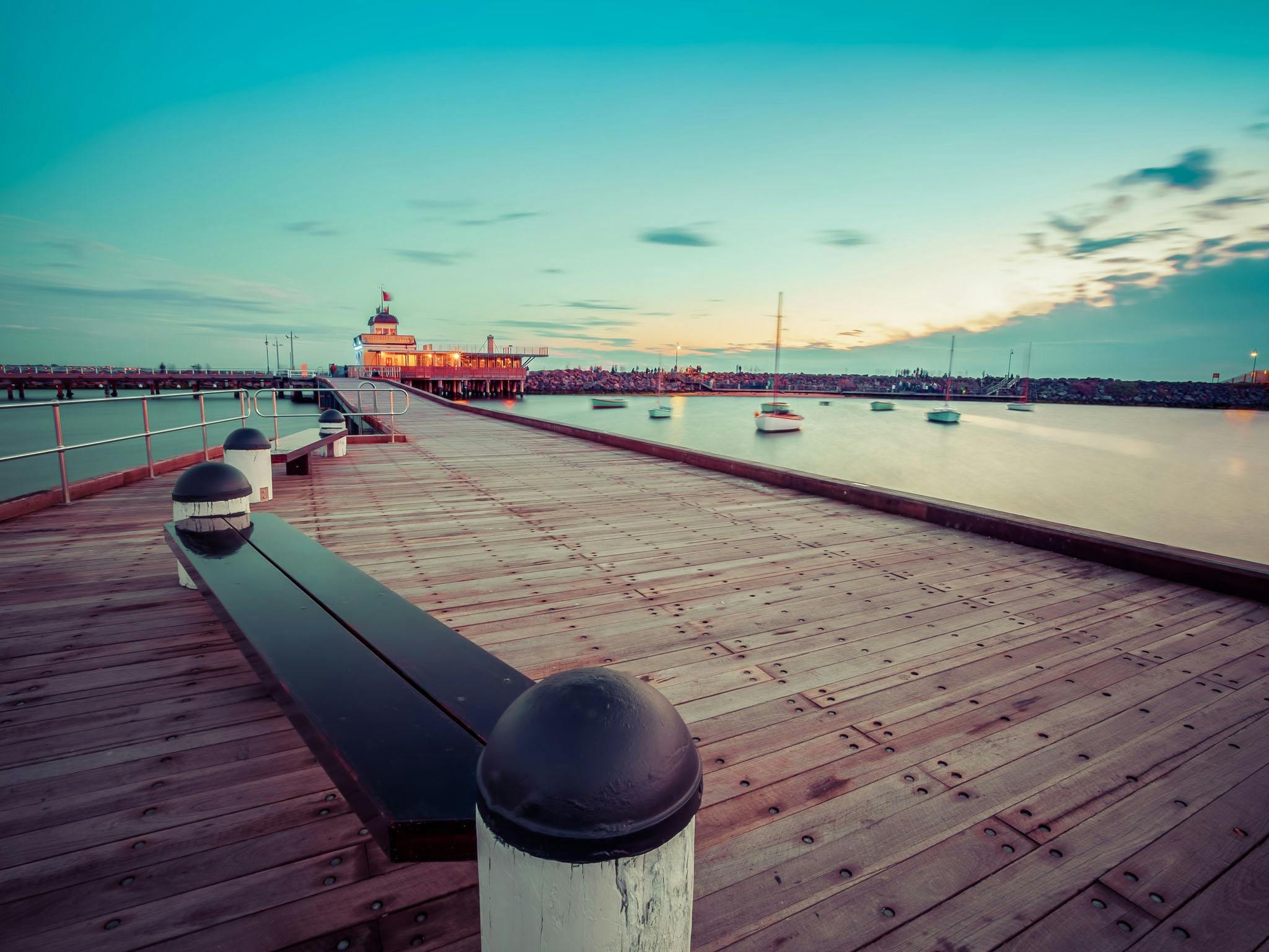 St. Kilda Pier.