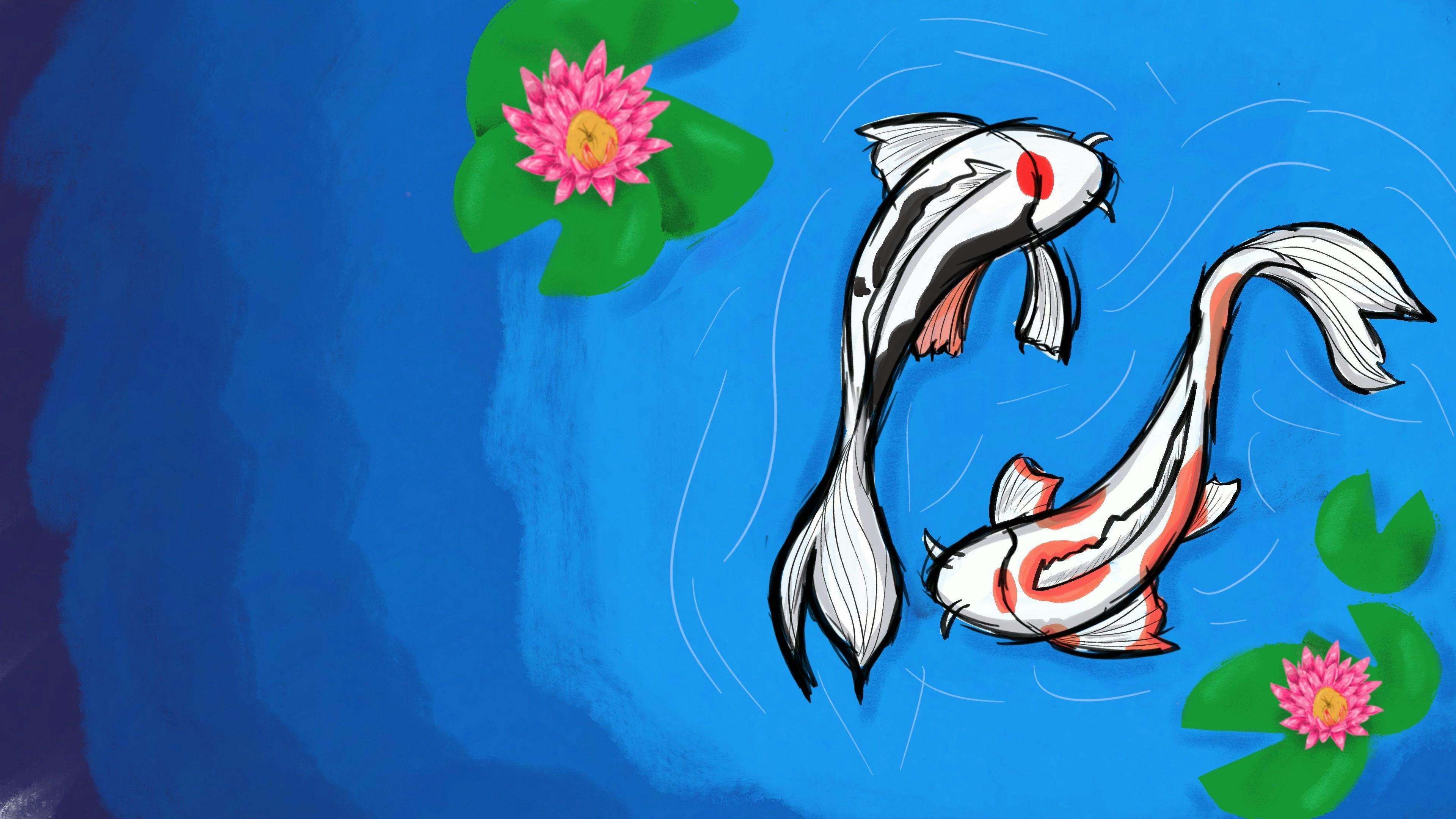 Koi Fish Animation by Amira