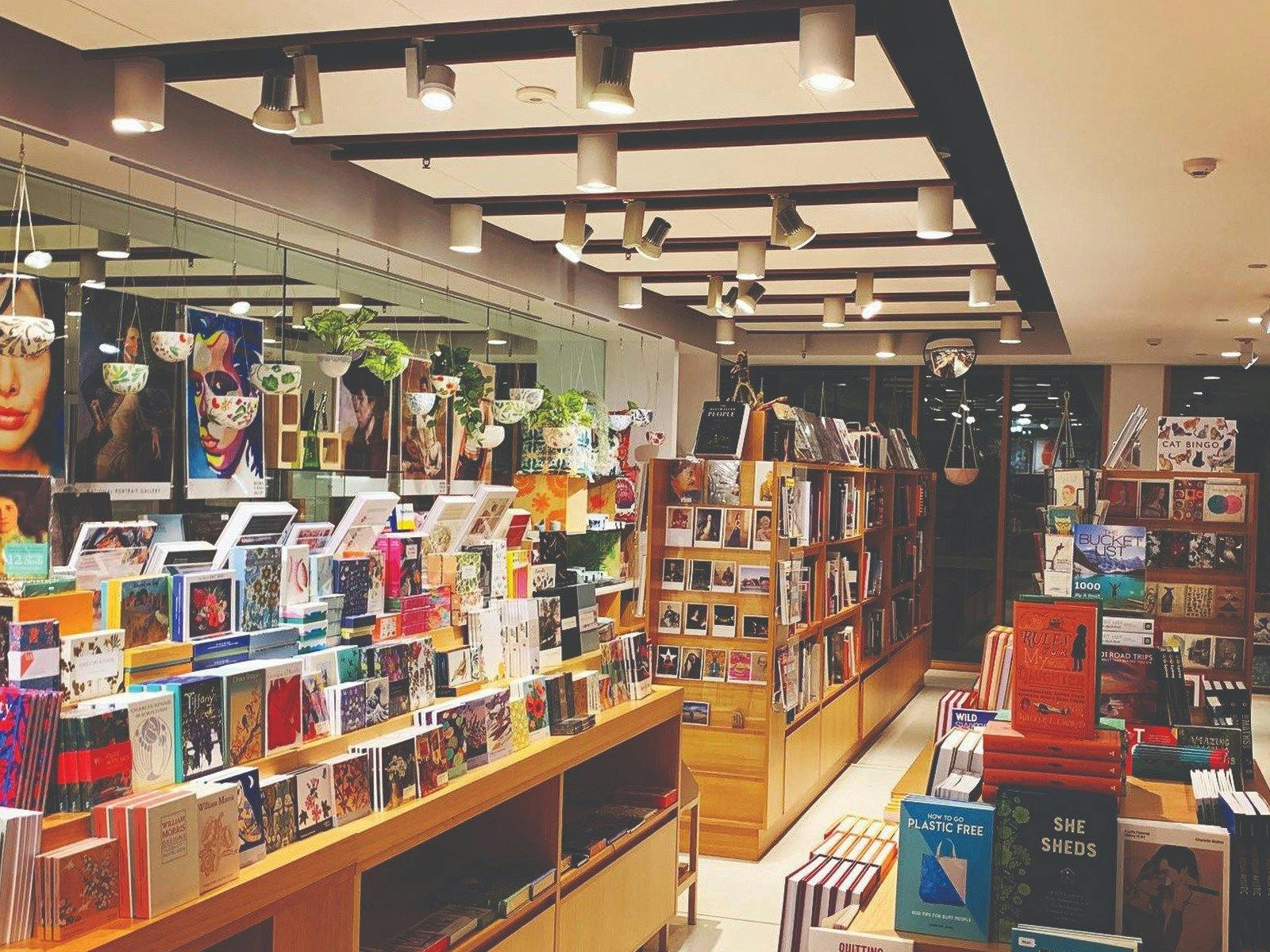 Inside view of store