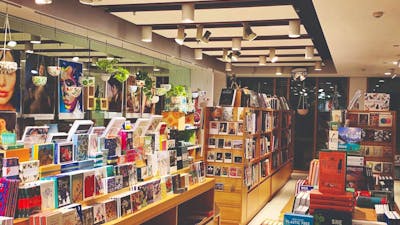 Inside view of store