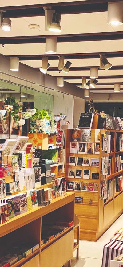 Inside view of store