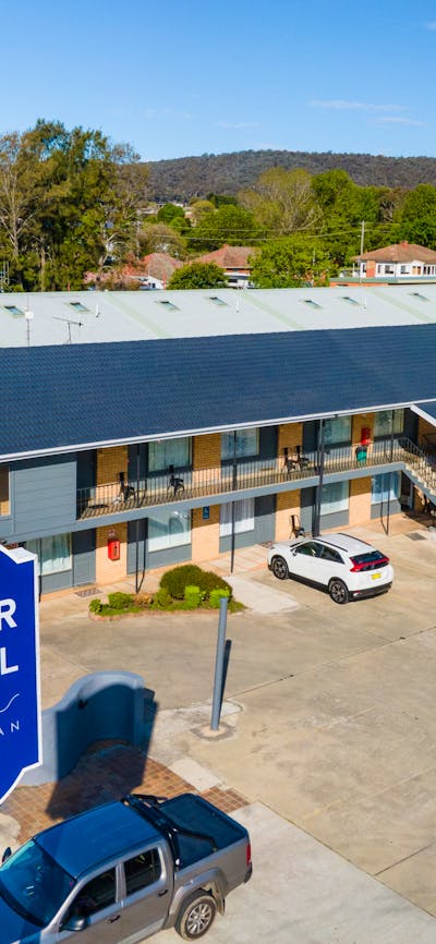 Parking in River Motel's expansive carpark is included with each booking, ensuring peace of mind.