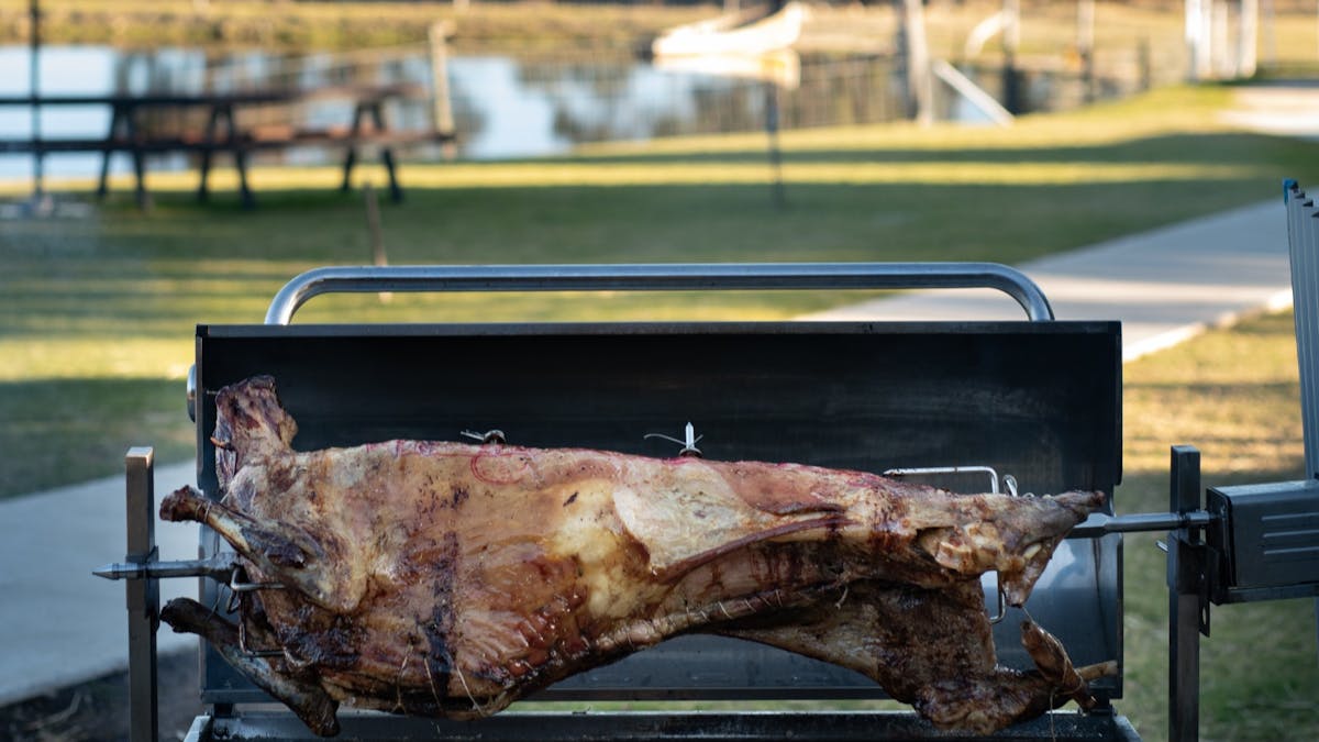 Roast on the Balancing Heart Spit