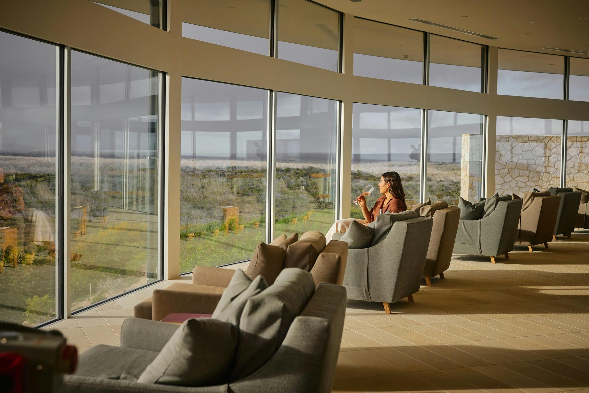 Reflections at Southern Ocean Lodge