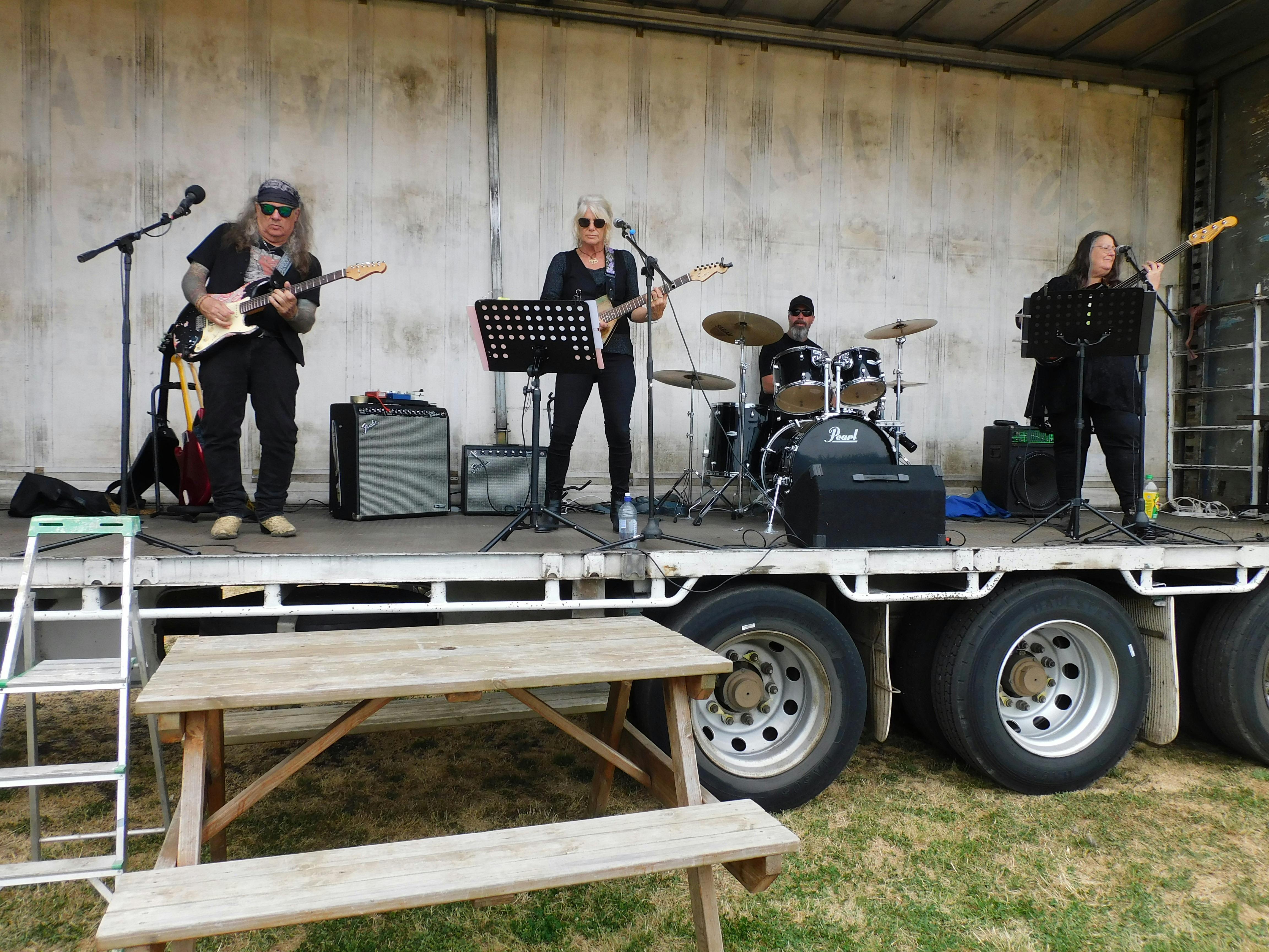 Ban on a truck stage