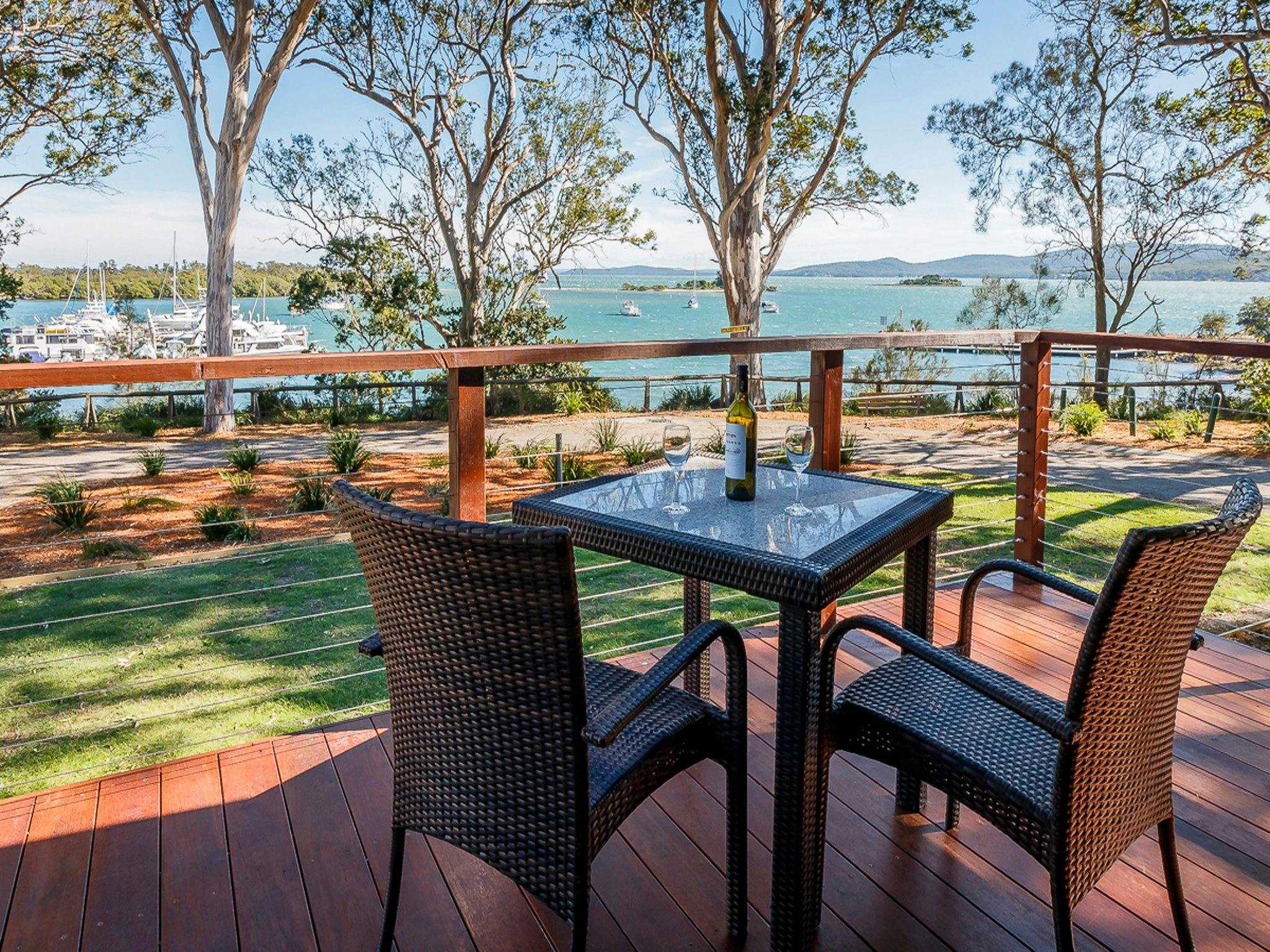 View from a Glam Tent