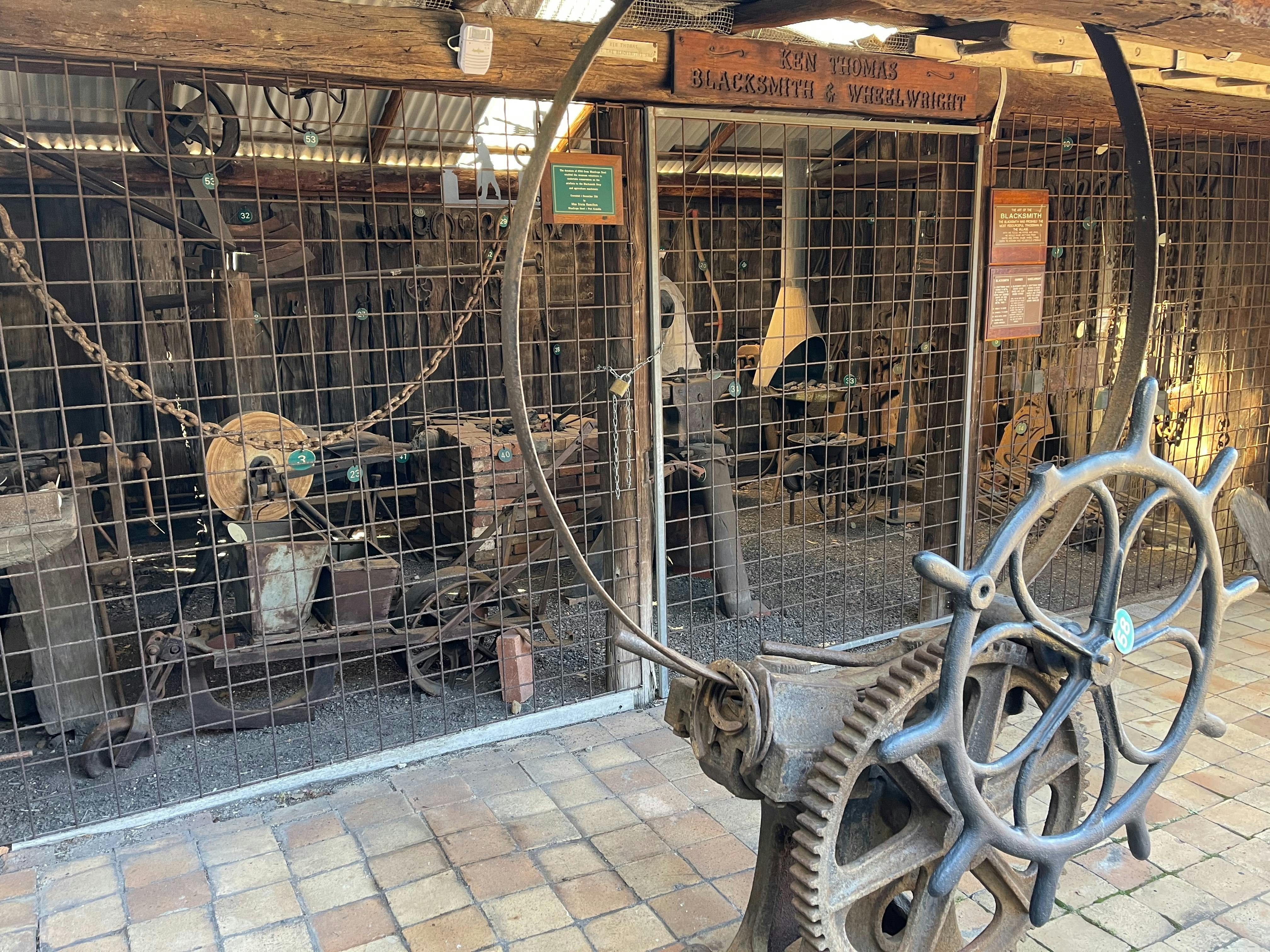 Blacksmiths were an essential part of life until the end of World War 2